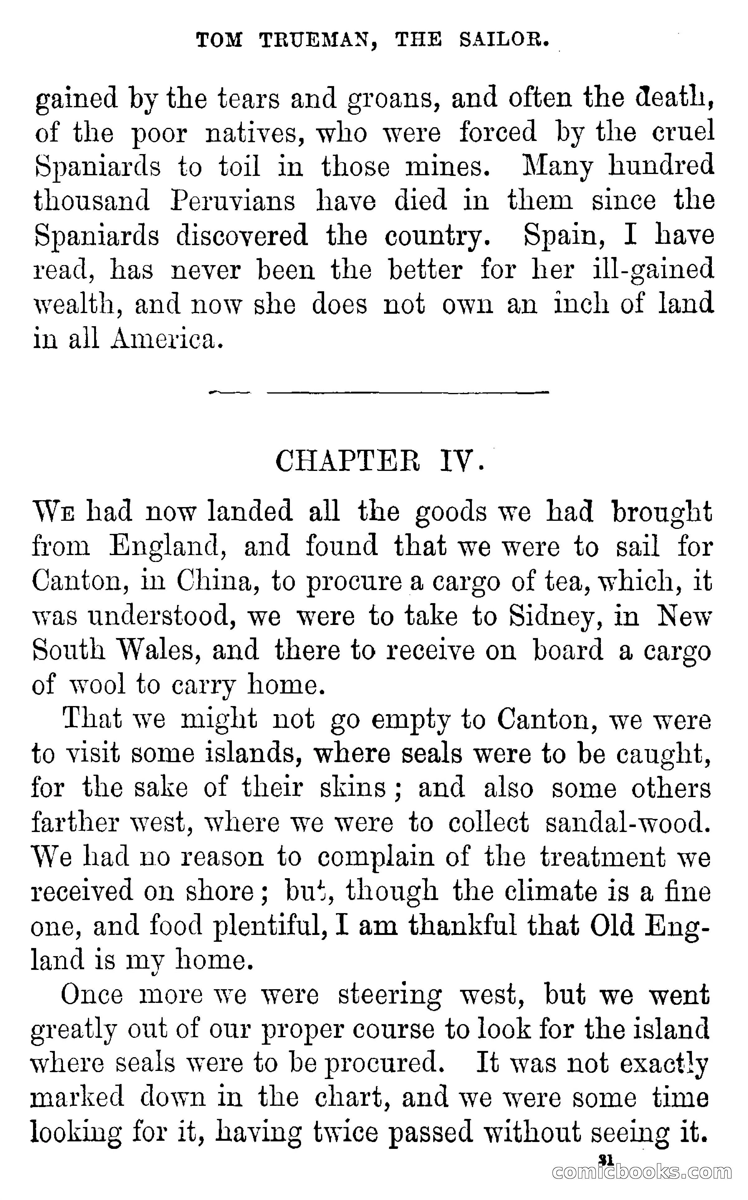 Tom Trueman, the Sailor; or, Life at Sea in a Merchant Vessel — page 33 of 69
