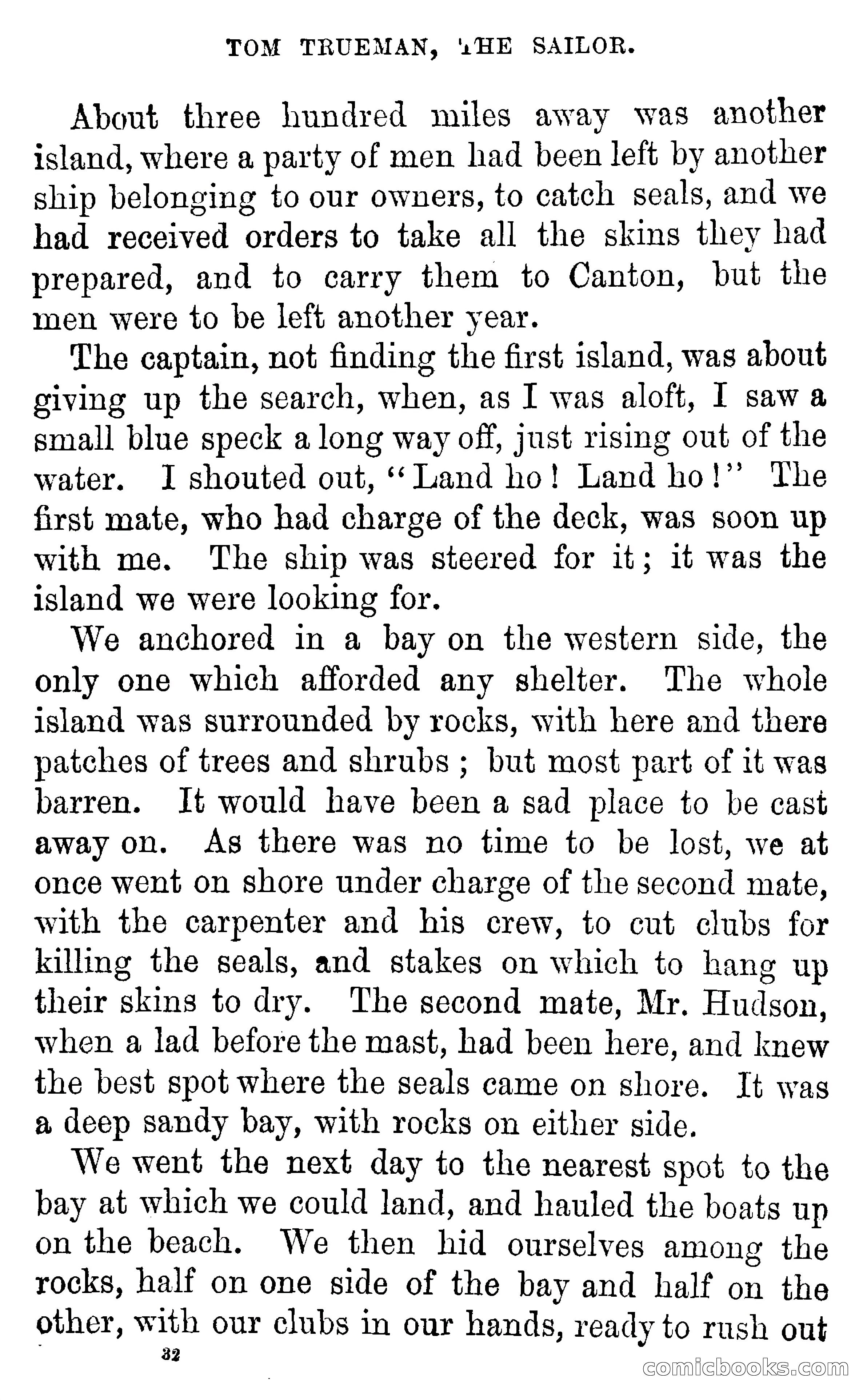 Tom Trueman, the Sailor; or, Life at Sea in a Merchant Vessel — page 34 of 69
