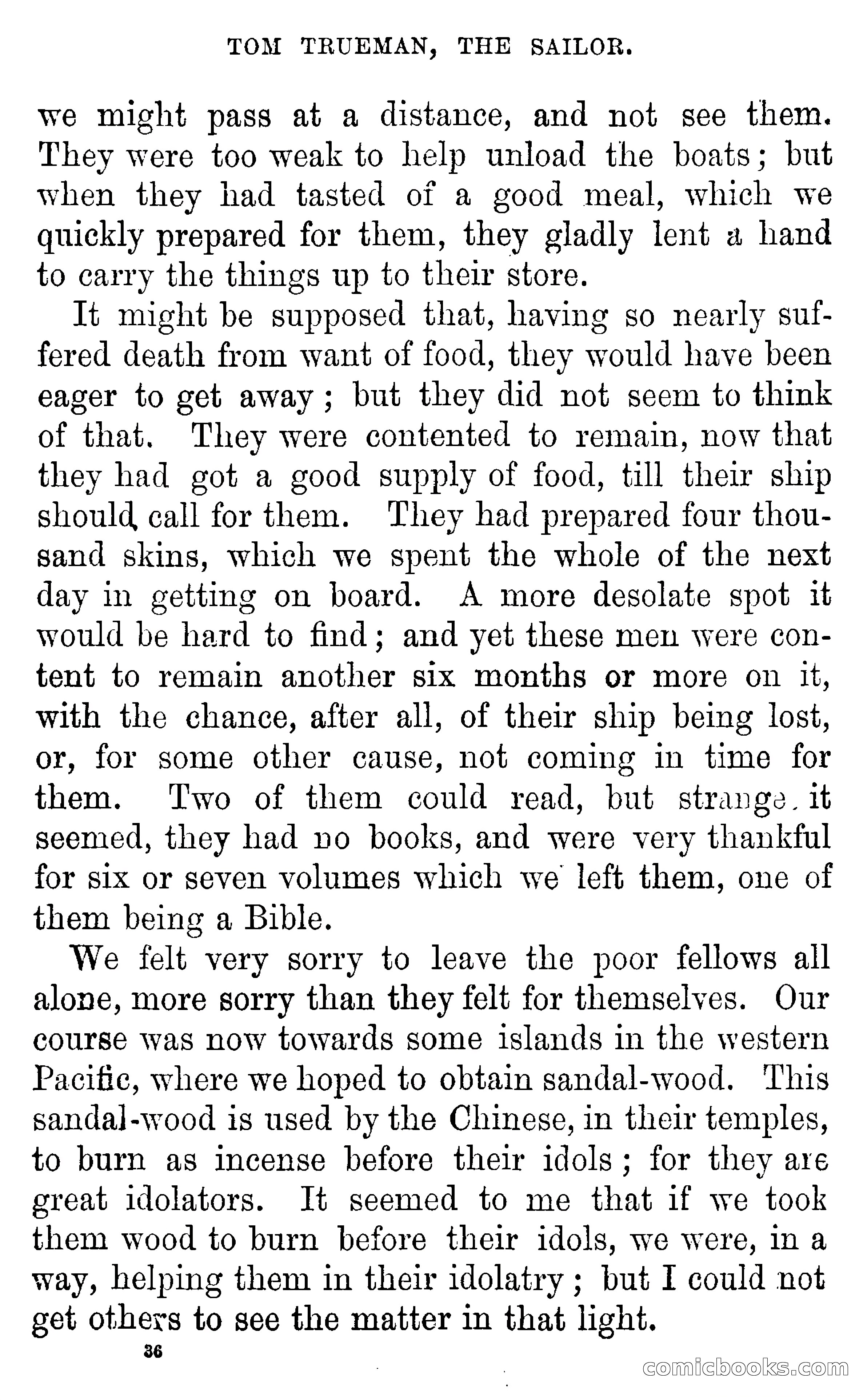Tom Trueman, the Sailor; or, Life at Sea in a Merchant Vessel — page 38 of 69