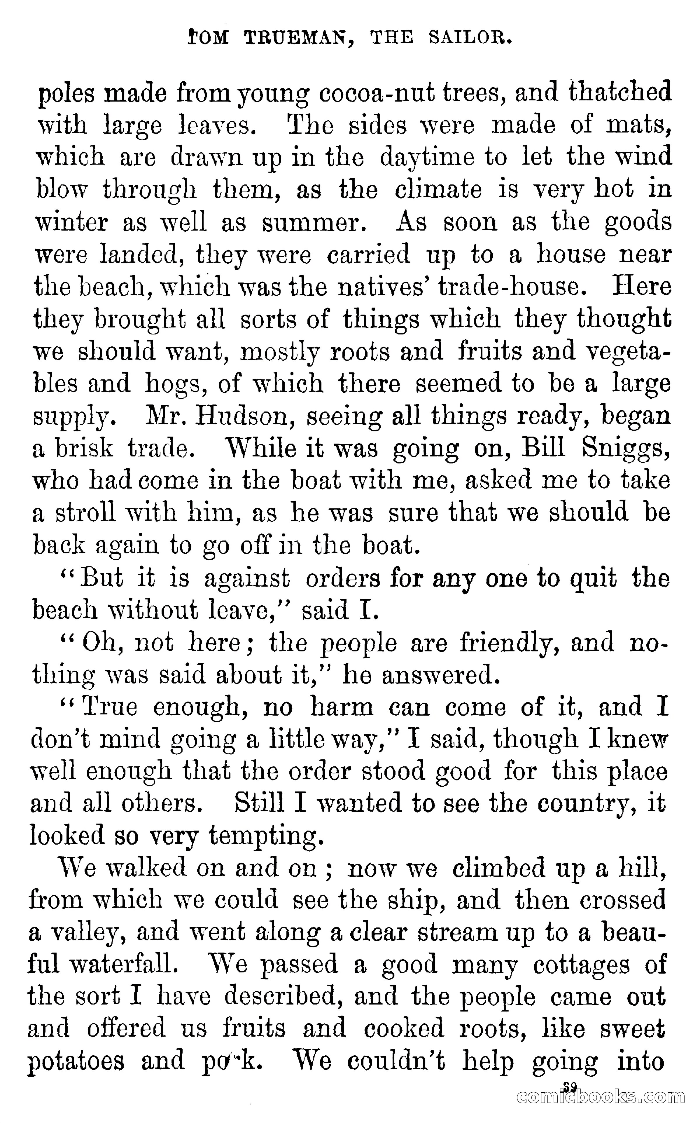 Tom Trueman, the Sailor; or, Life at Sea in a Merchant Vessel — page 41 of 69