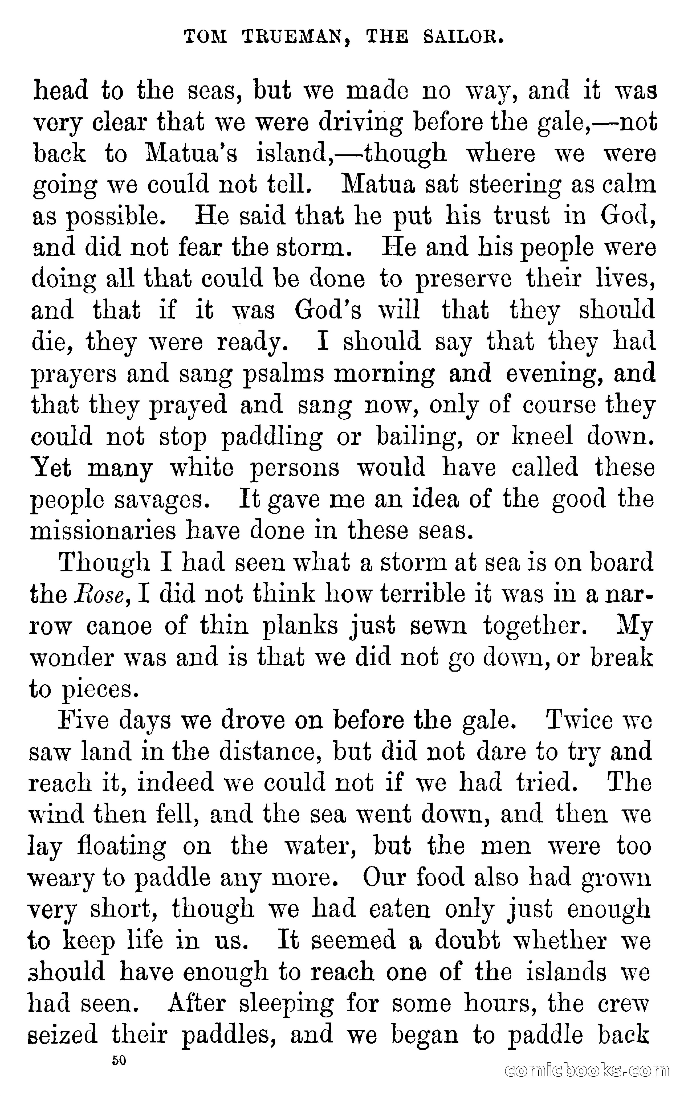 Tom Trueman, the Sailor; or, Life at Sea in a Merchant Vessel — page 52 of 69