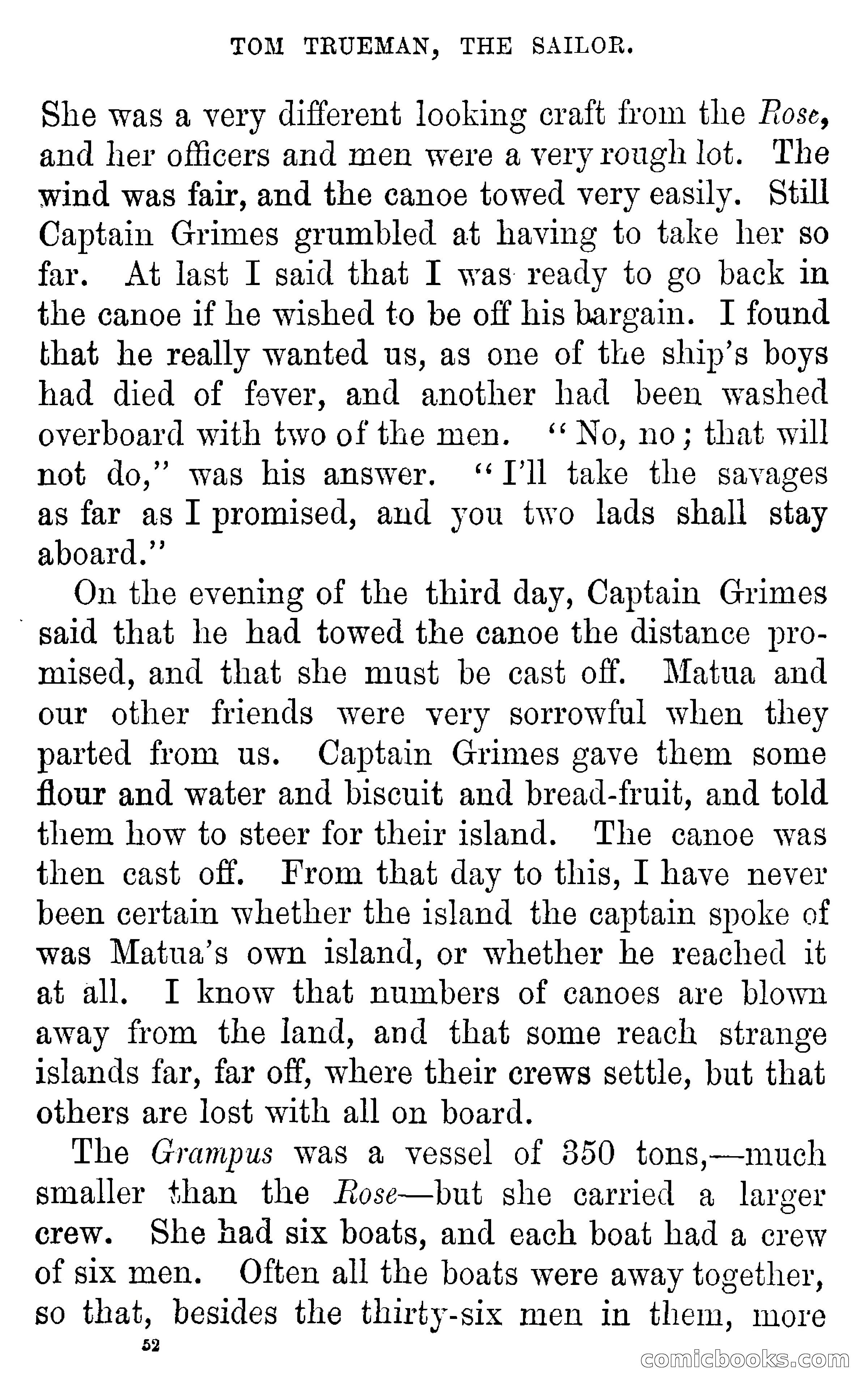 Tom Trueman, the Sailor; or, Life at Sea in a Merchant Vessel — page 54 of 69