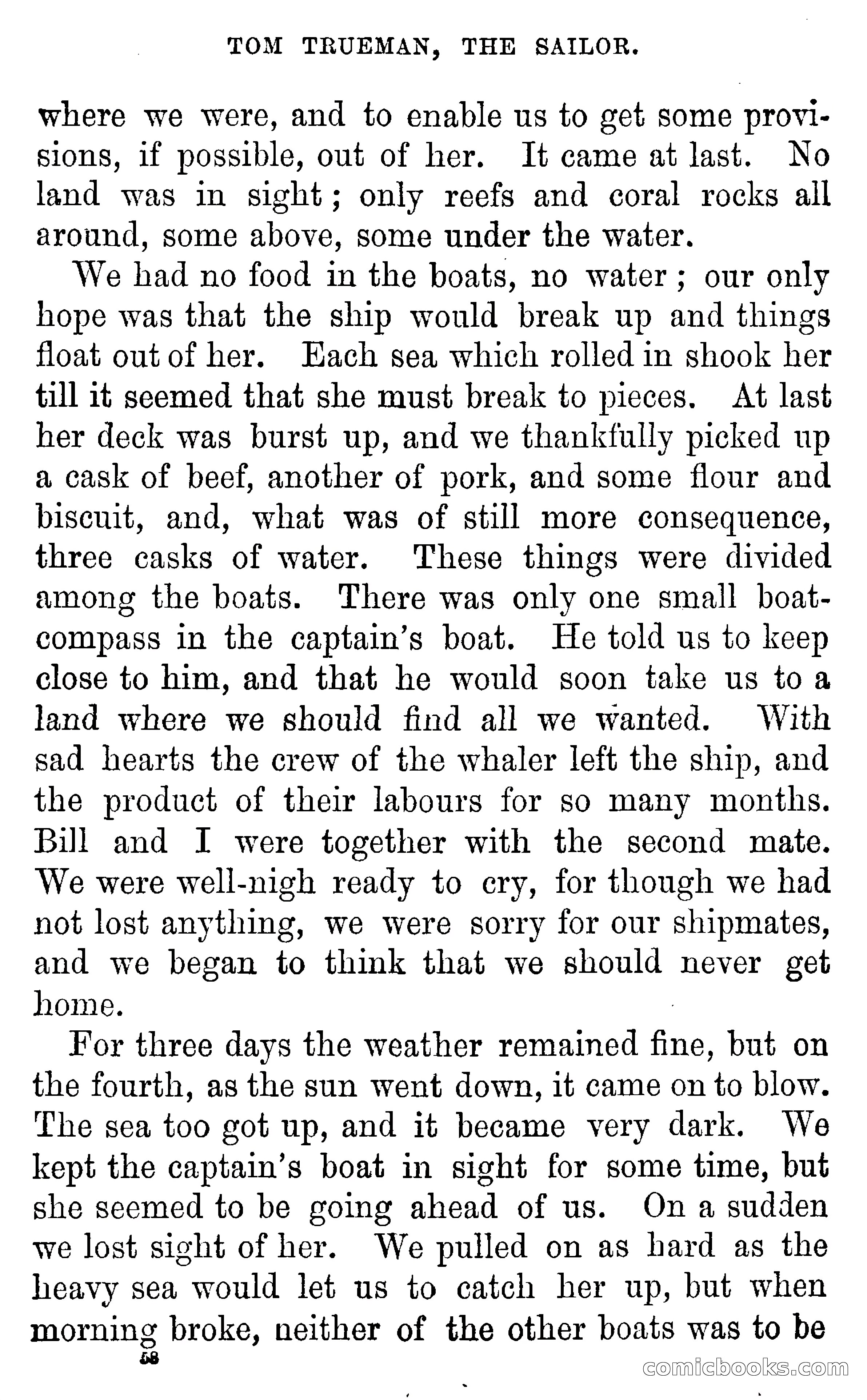 Tom Trueman, the Sailor; or, Life at Sea in a Merchant Vessel — page 60 of 69