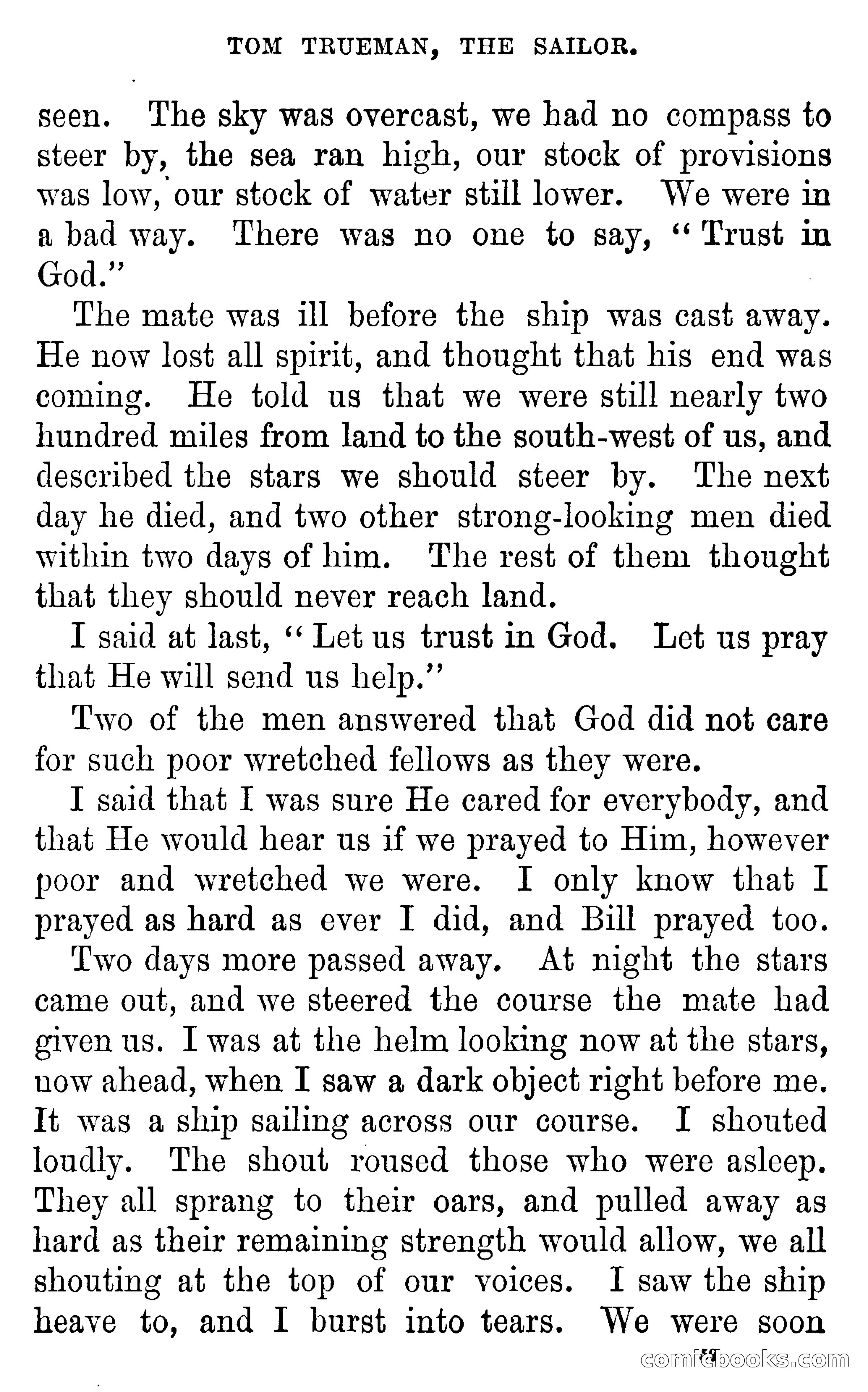 Tom Trueman, the Sailor; or, Life at Sea in a Merchant Vessel — page 61 of 69