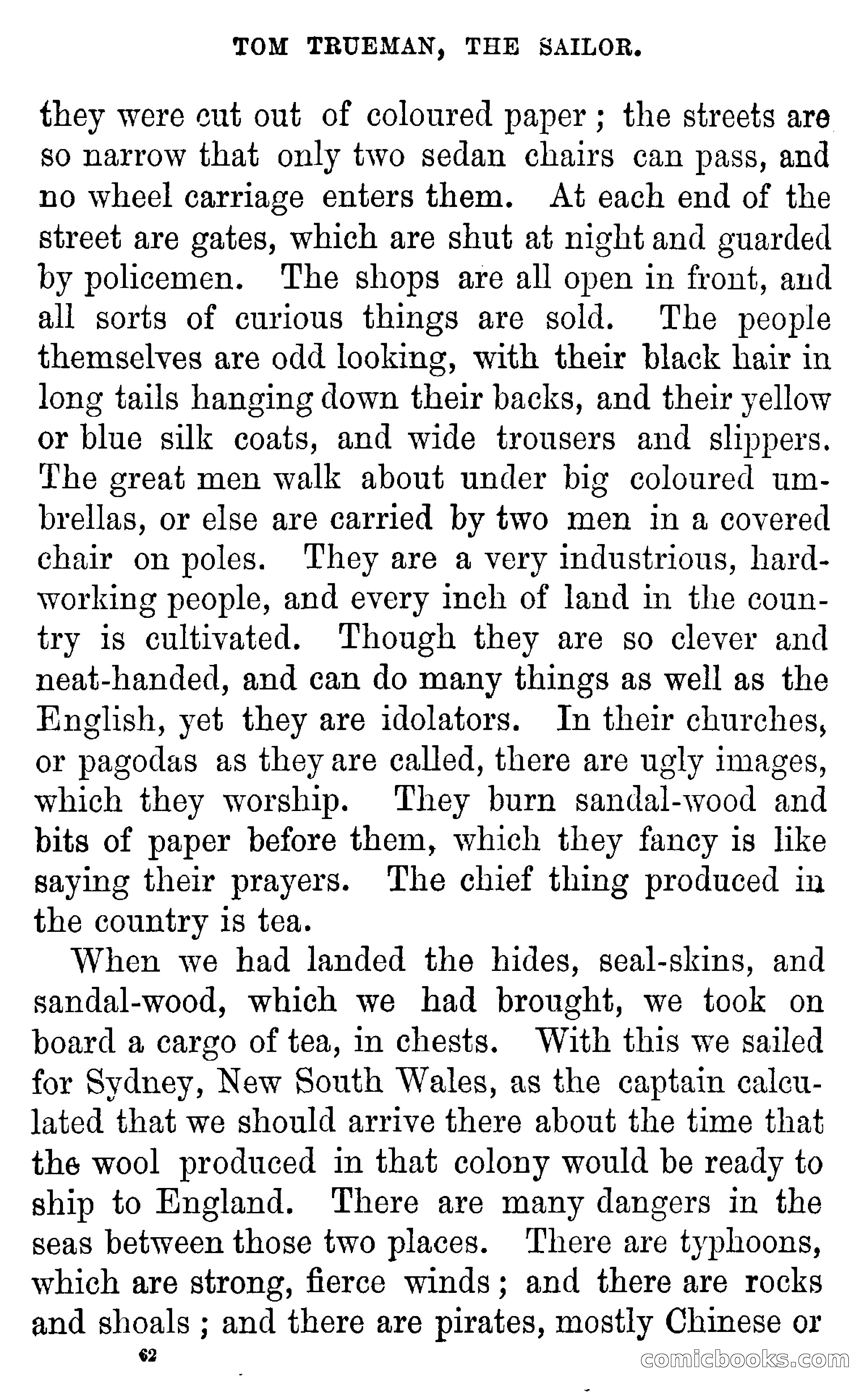 Tom Trueman, the Sailor; or, Life at Sea in a Merchant Vessel — page 64 of 69