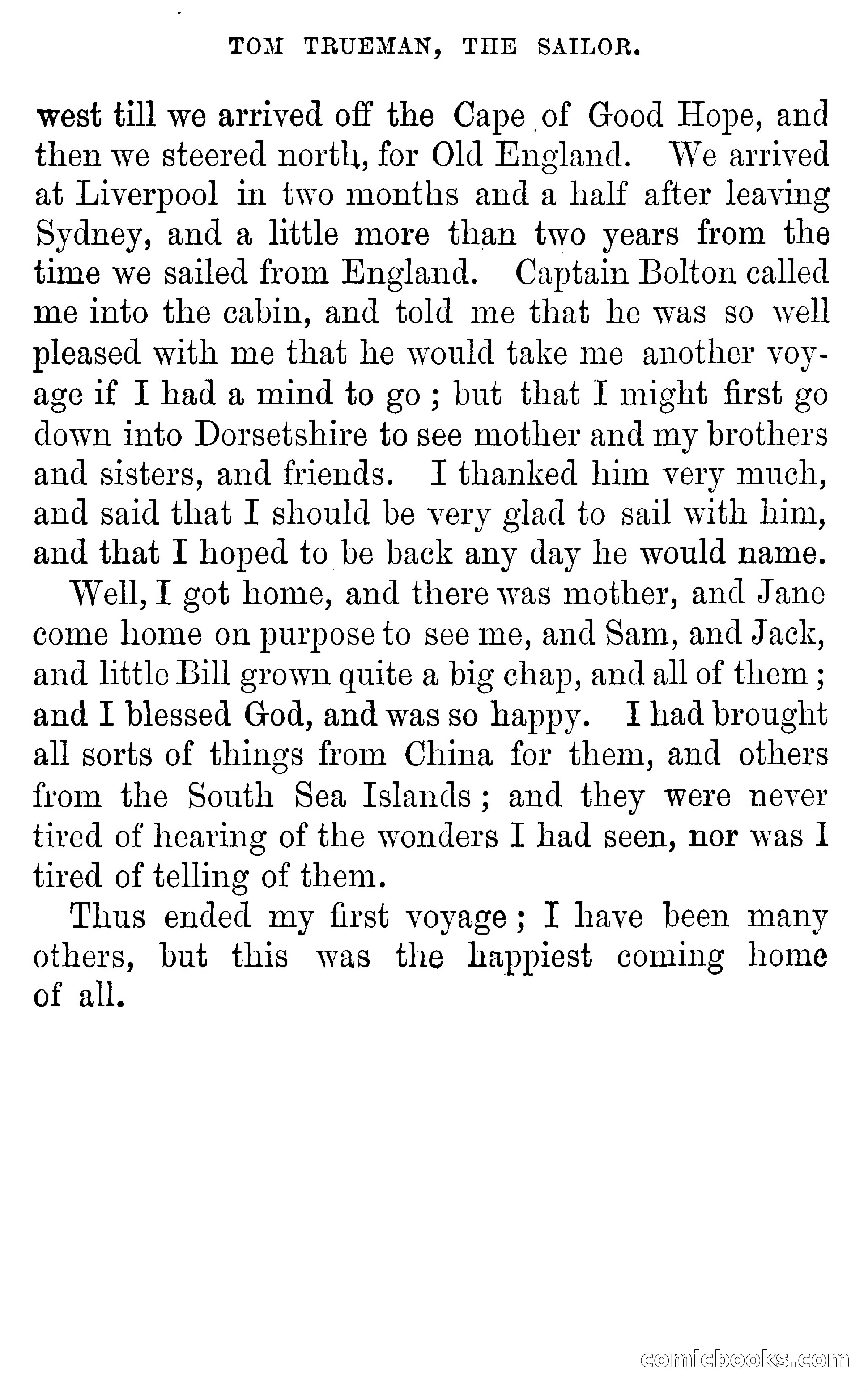 Tom Trueman, the Sailor; or, Life at Sea in a Merchant Vessel — page 66 of 69