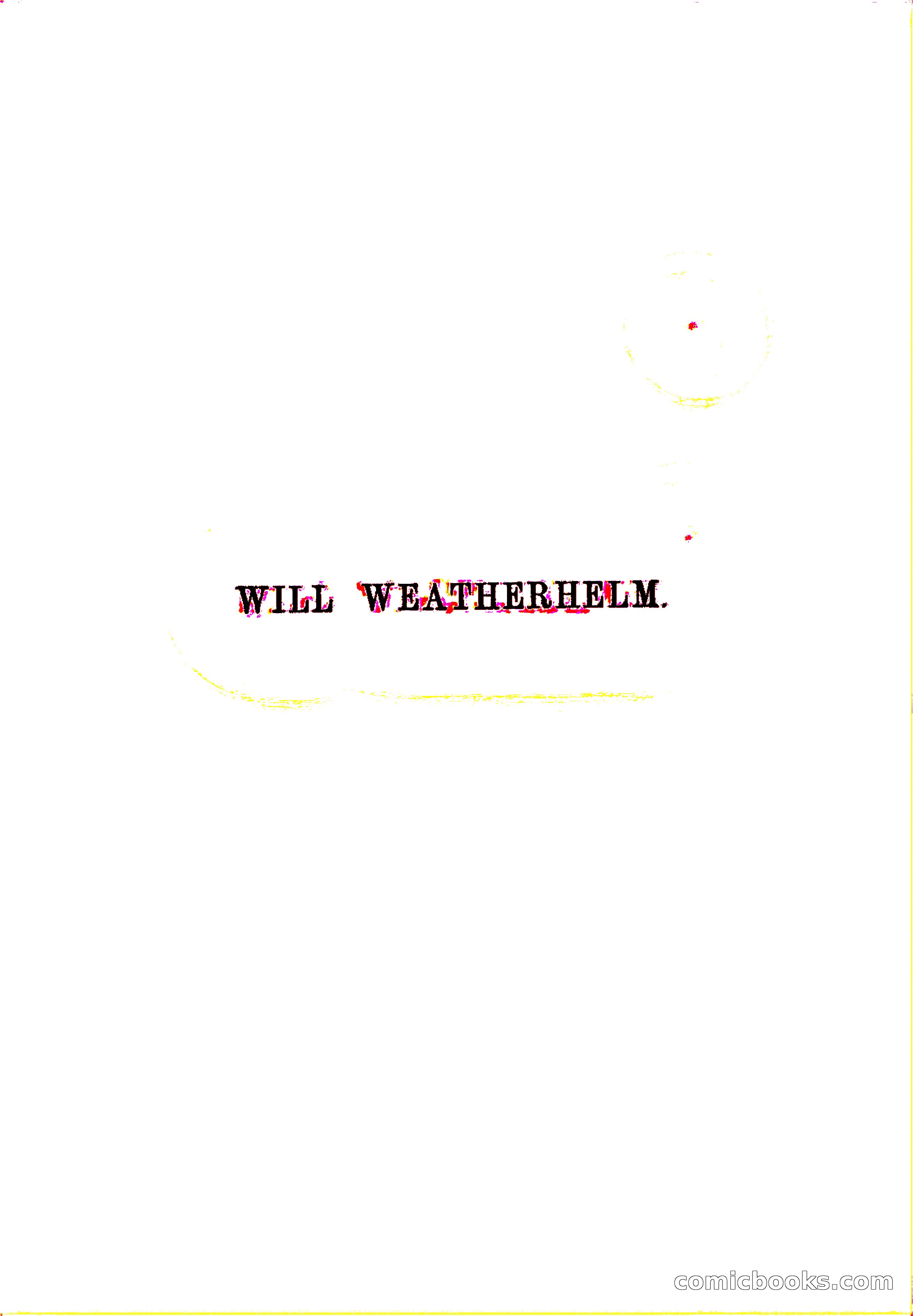 Will Weatherhelm