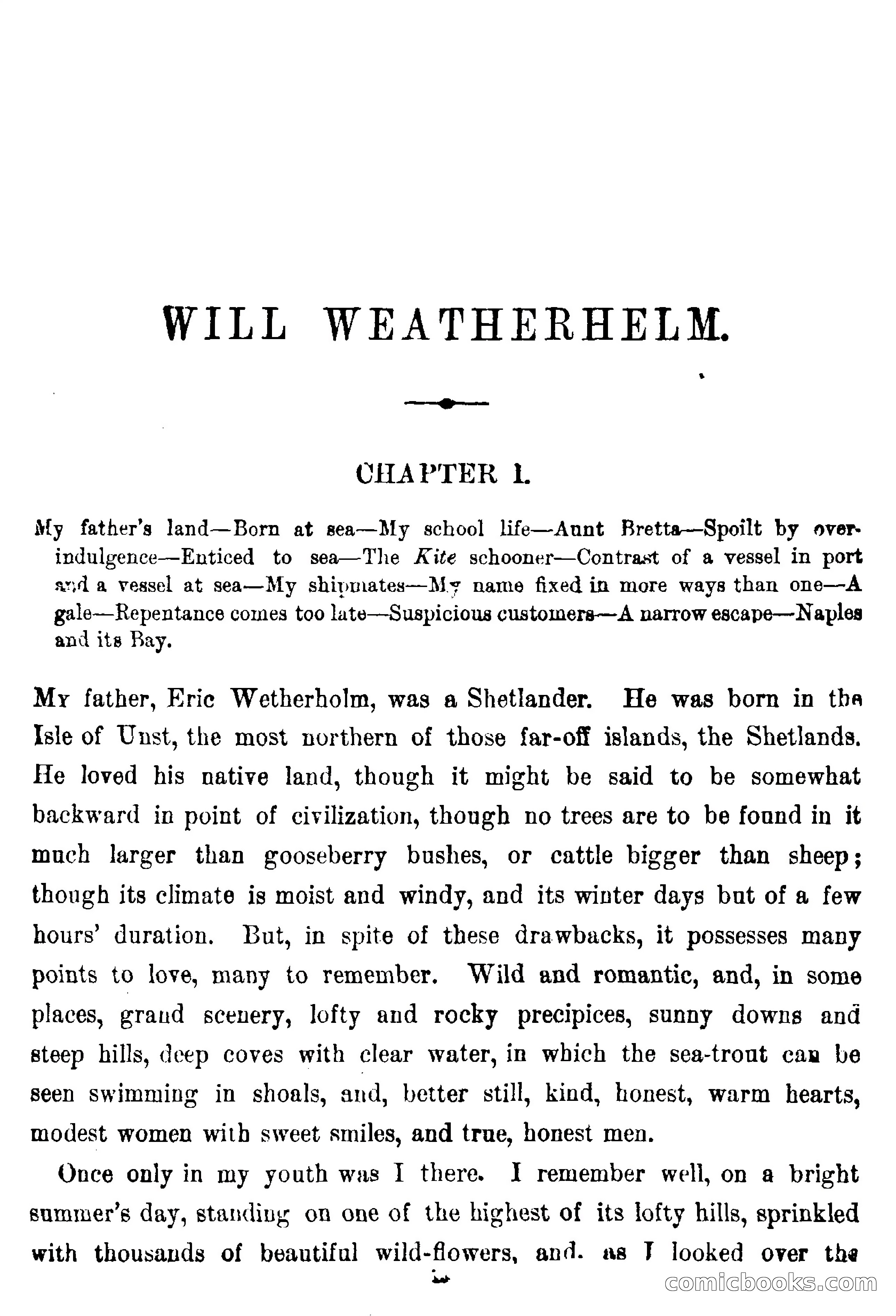 Will Weatherhelm — page 13 of 400