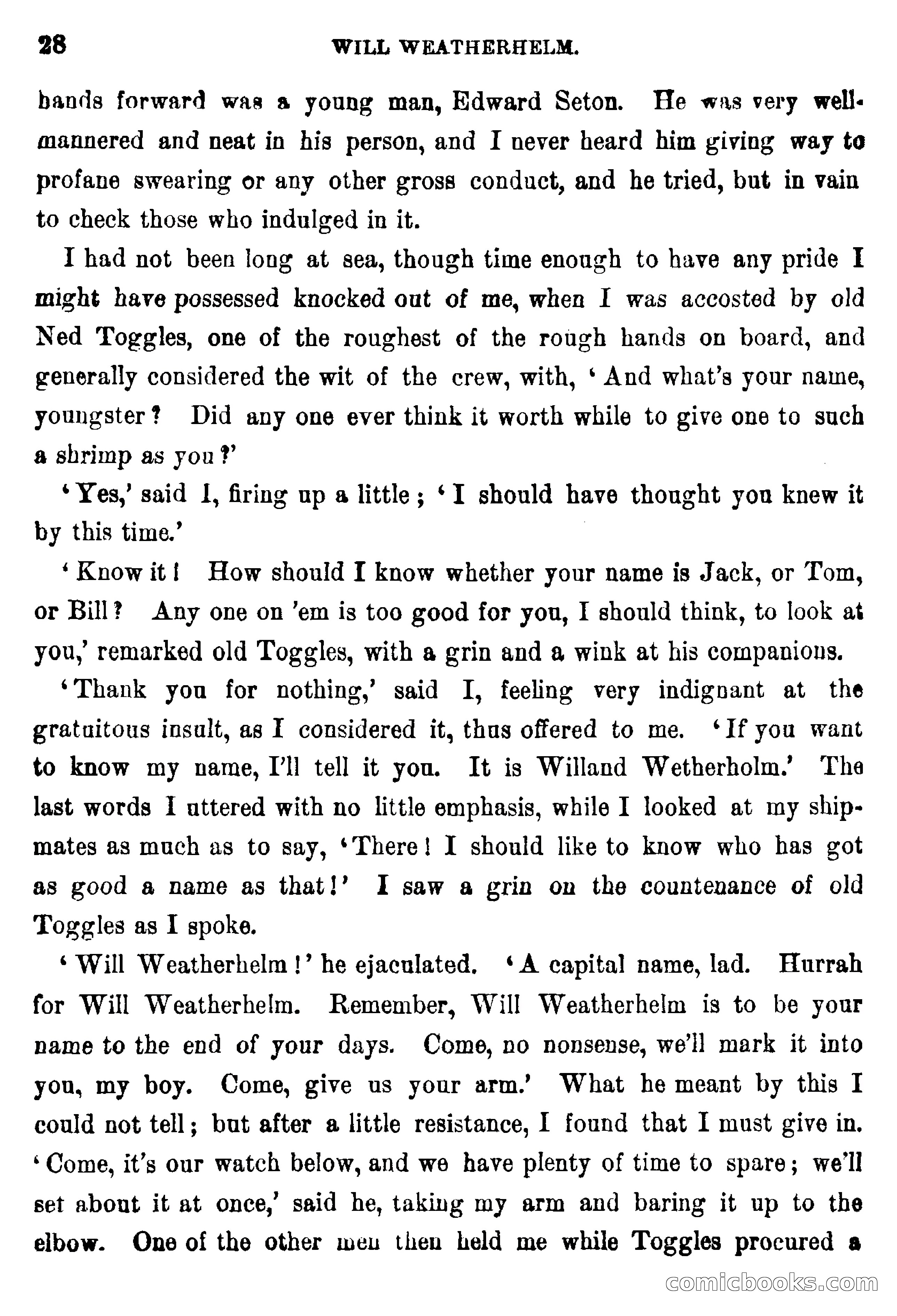 Will Weatherhelm — page 28 of 400