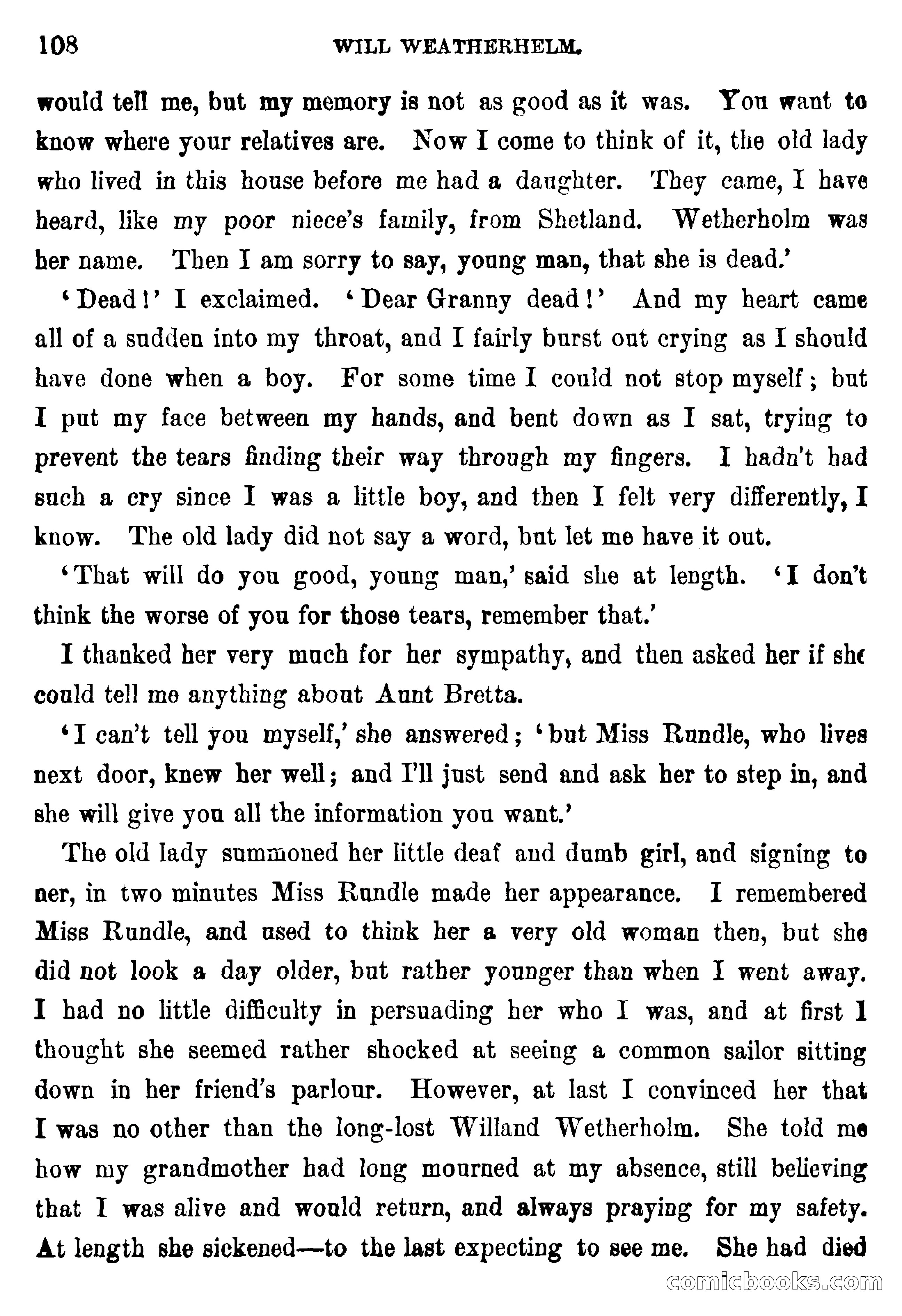 Will Weatherhelm — page 108 of 400