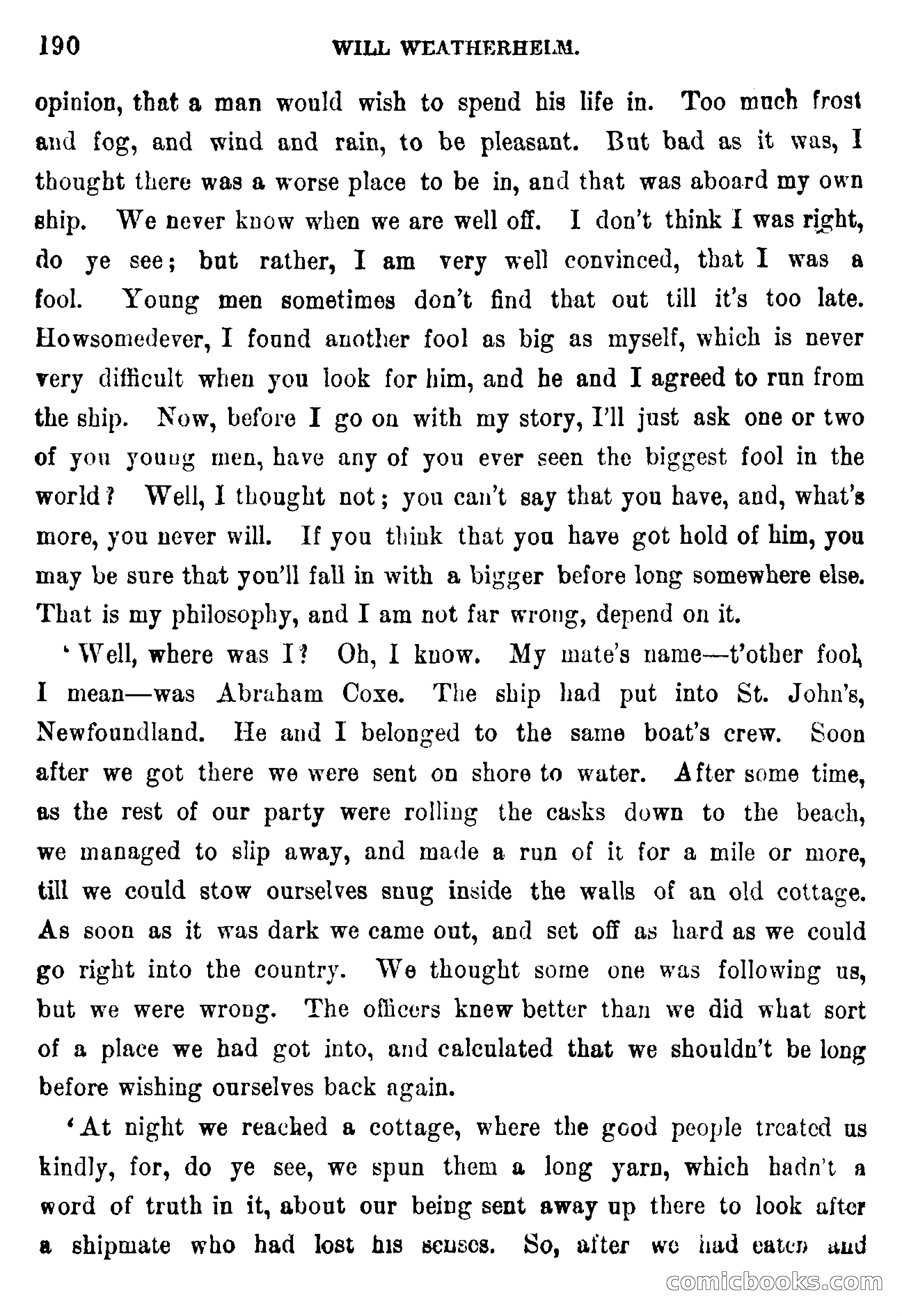 Will Weatherhelm — page 190 of 400