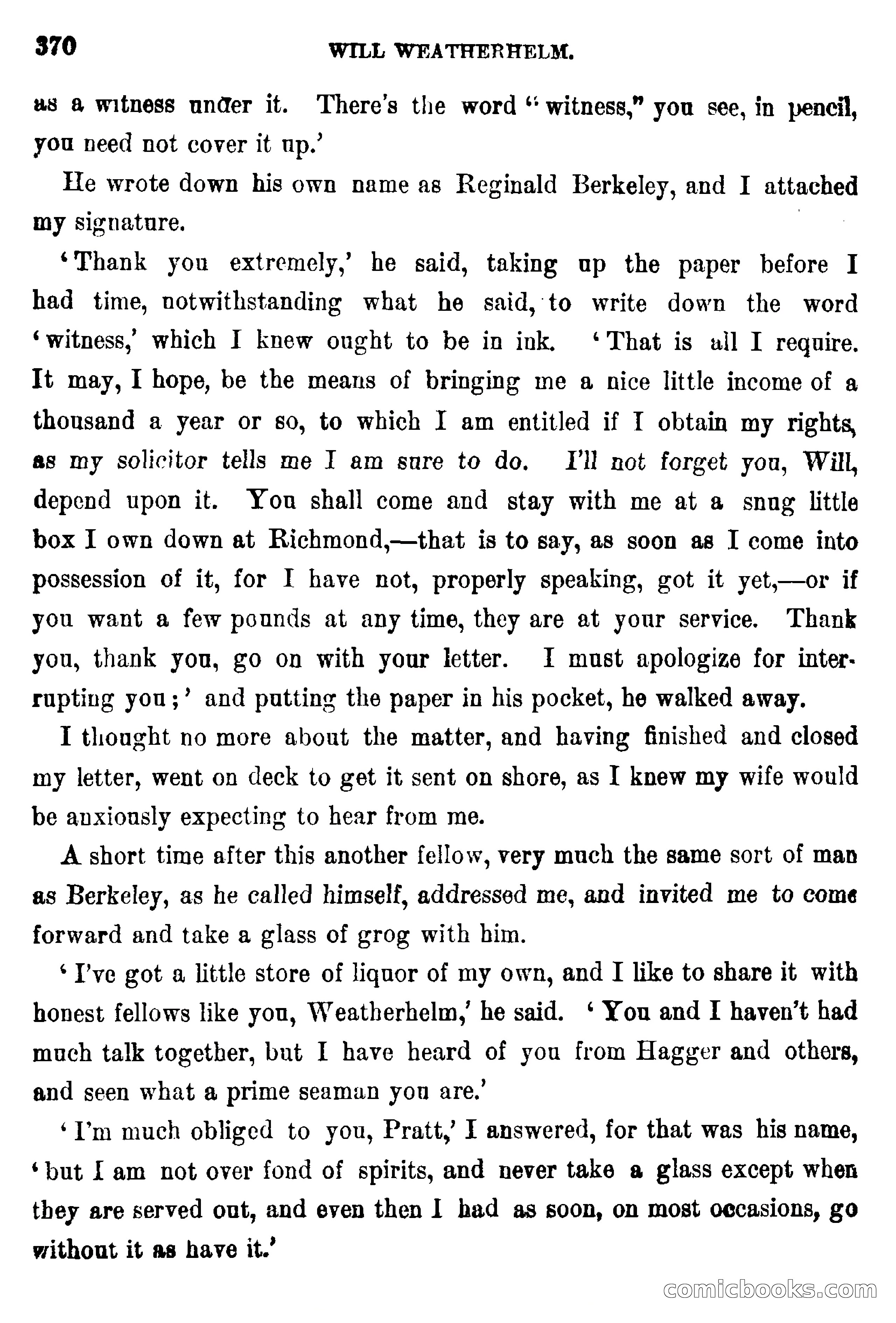 Will Weatherhelm — page 370 of 400