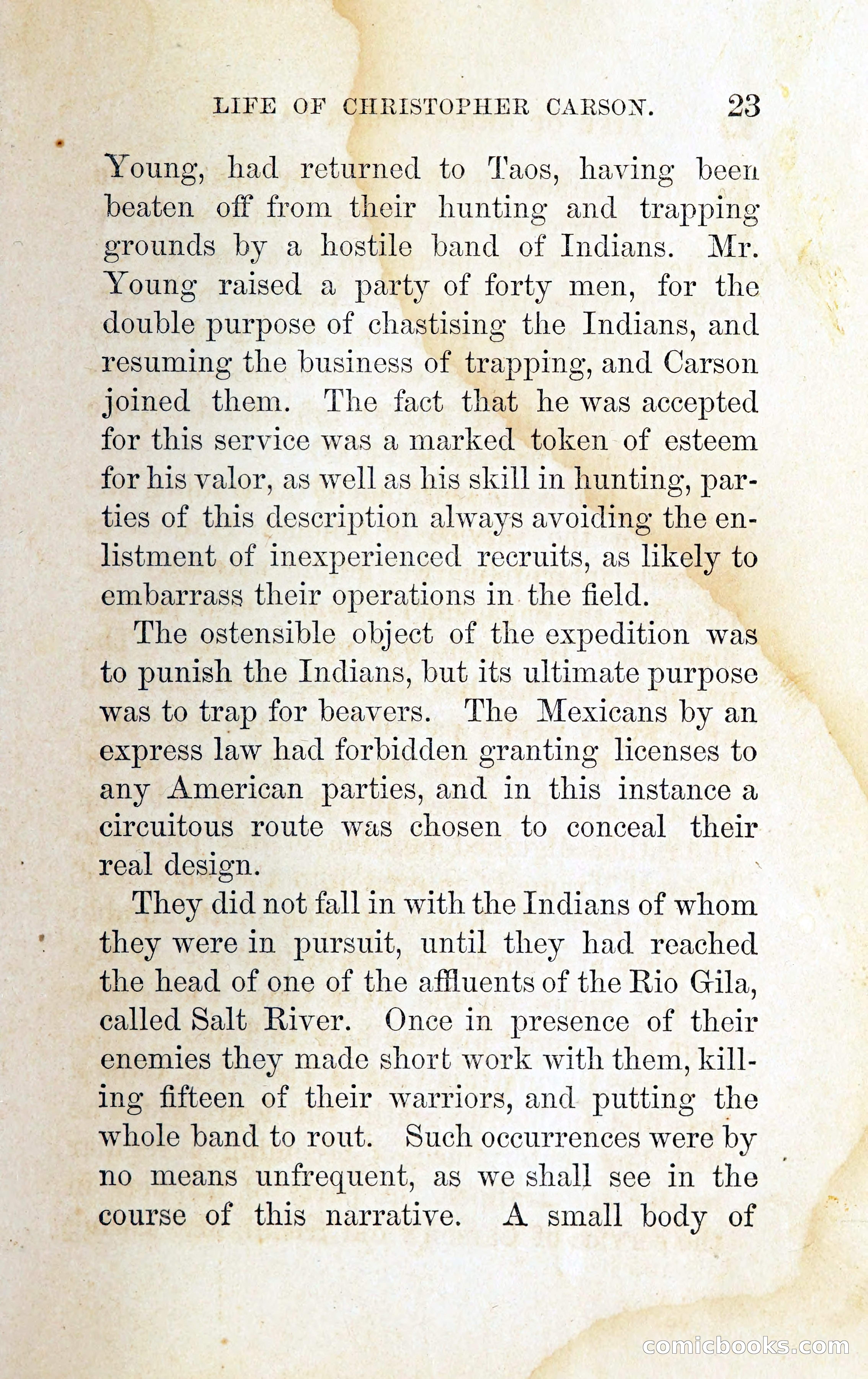Kit Carson: The Life and Adventures of Christopher Carson — page 34 of 392