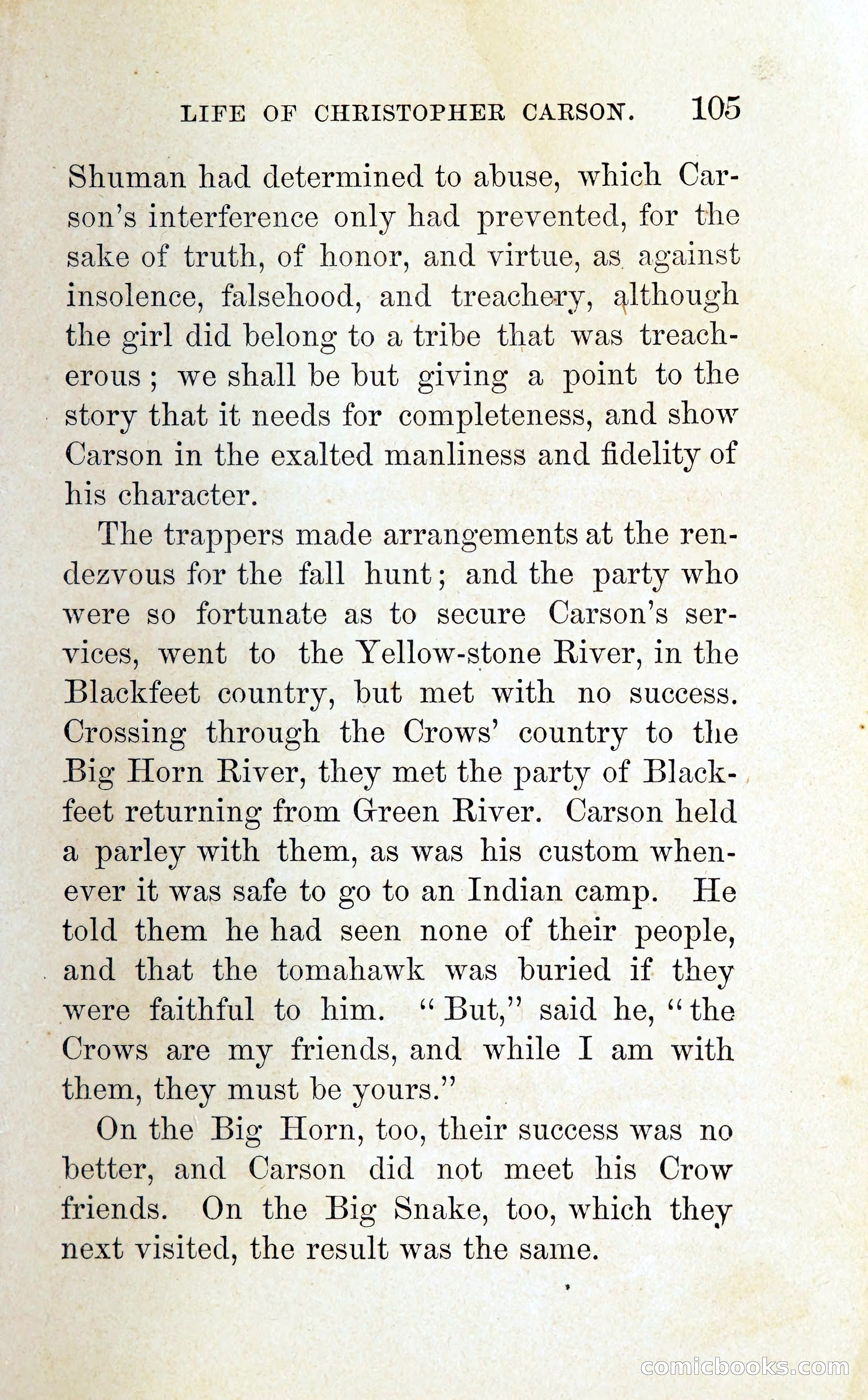 Kit Carson: The Life and Adventures of Christopher Carson — page 122 of 392