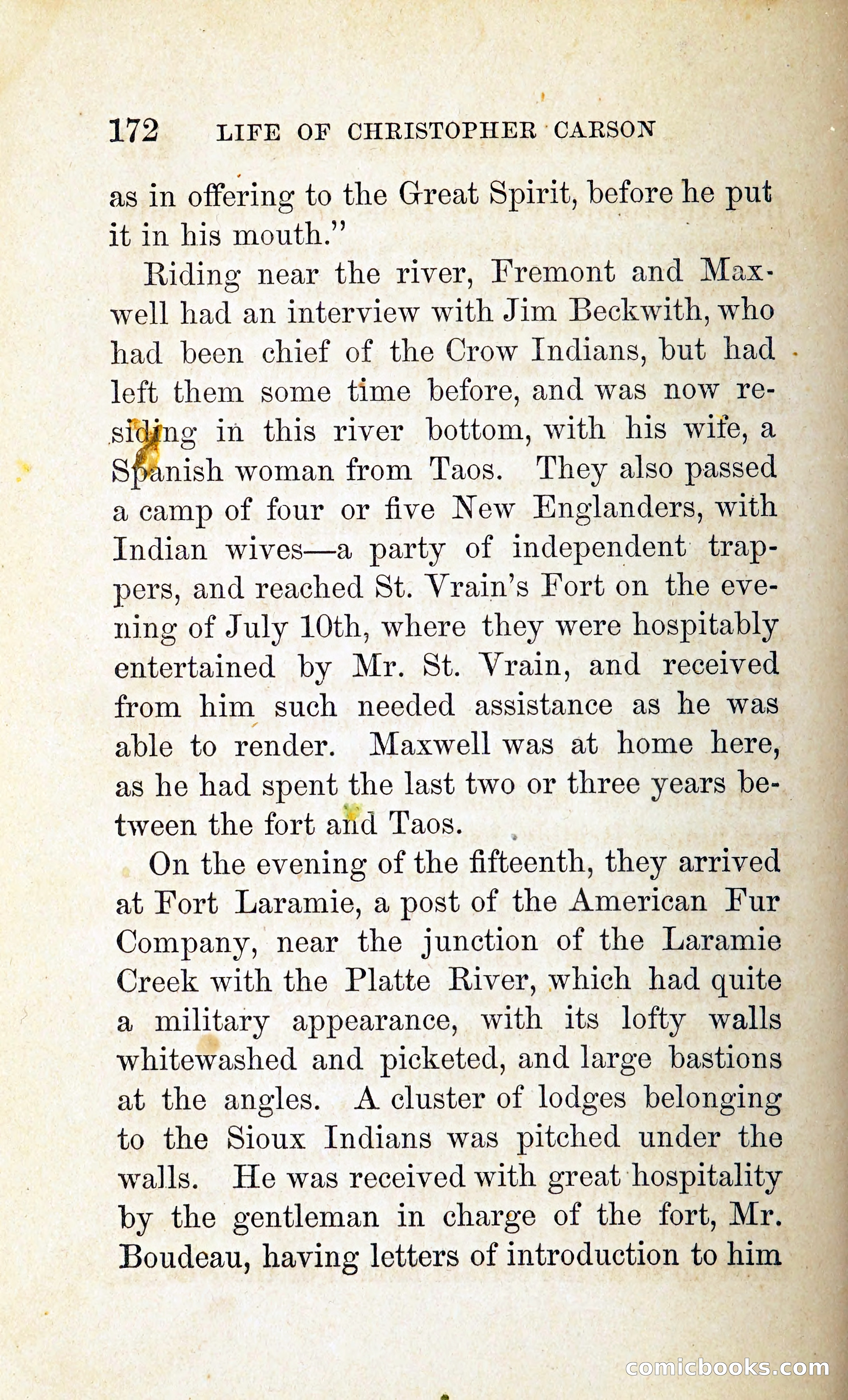 Kit Carson: The Life and Adventures of Christopher Carson — page 191 of 392