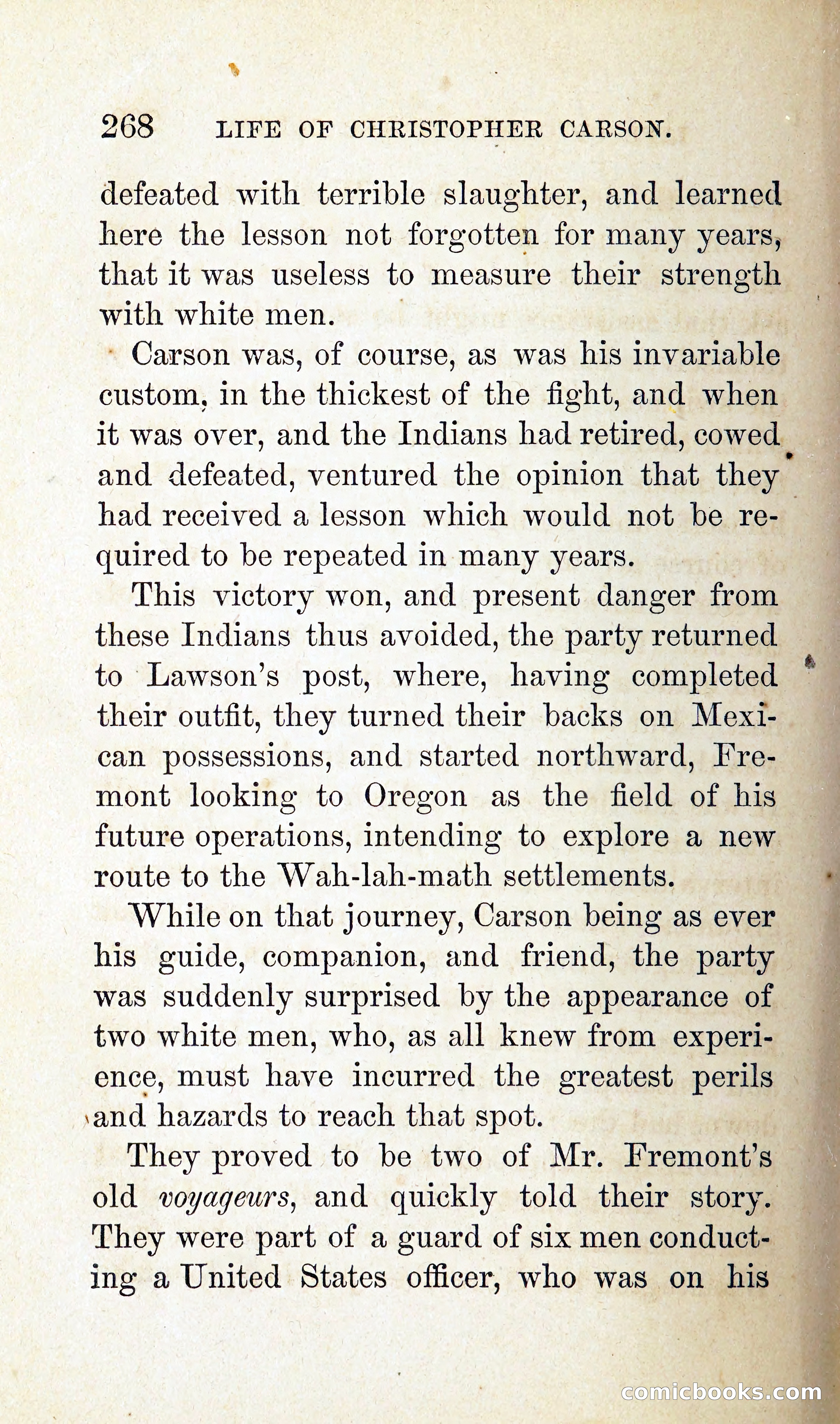 Kit Carson: The Life and Adventures of Christopher Carson — page 289 of 392