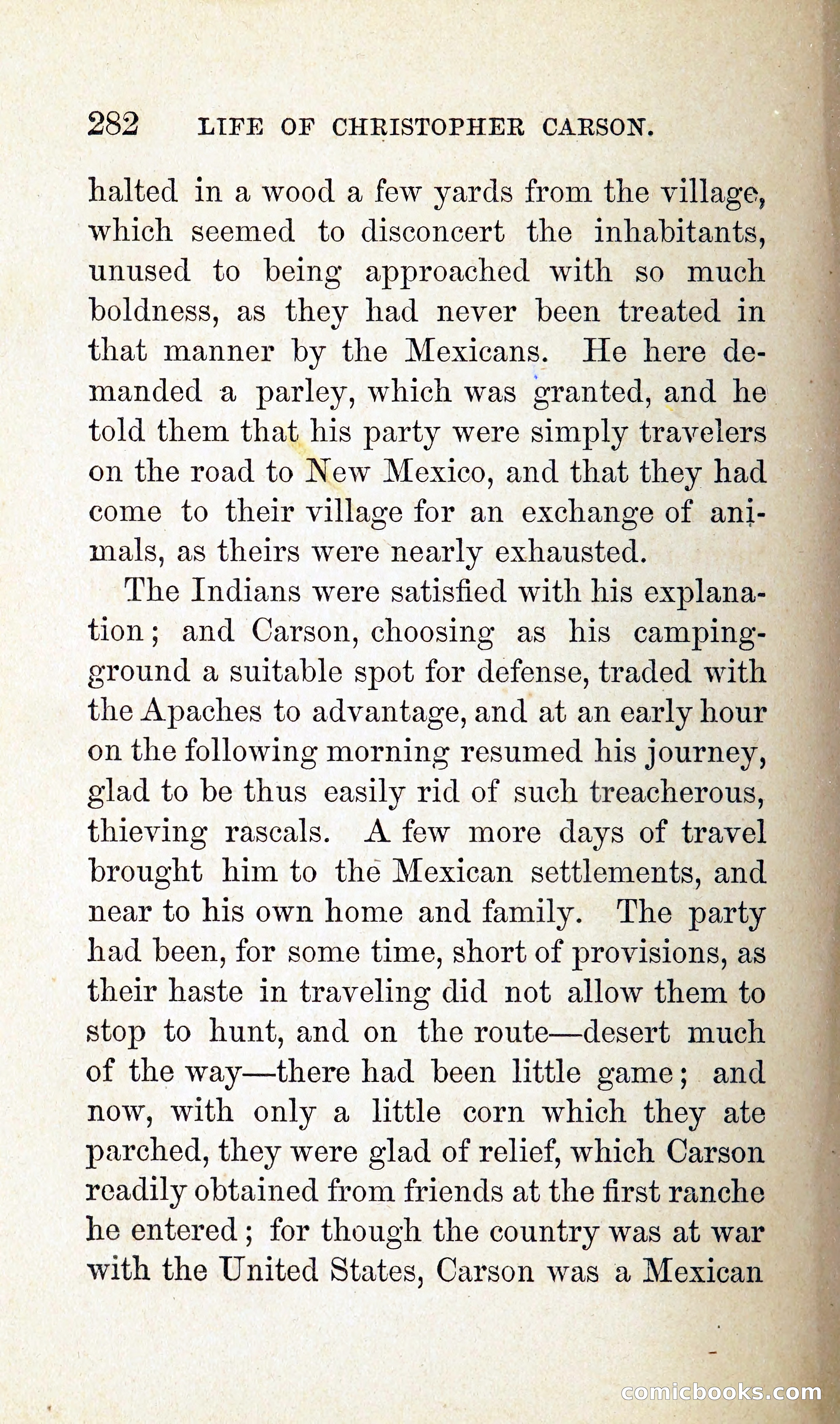 Kit Carson: The Life and Adventures of Christopher Carson — page 303 of 392