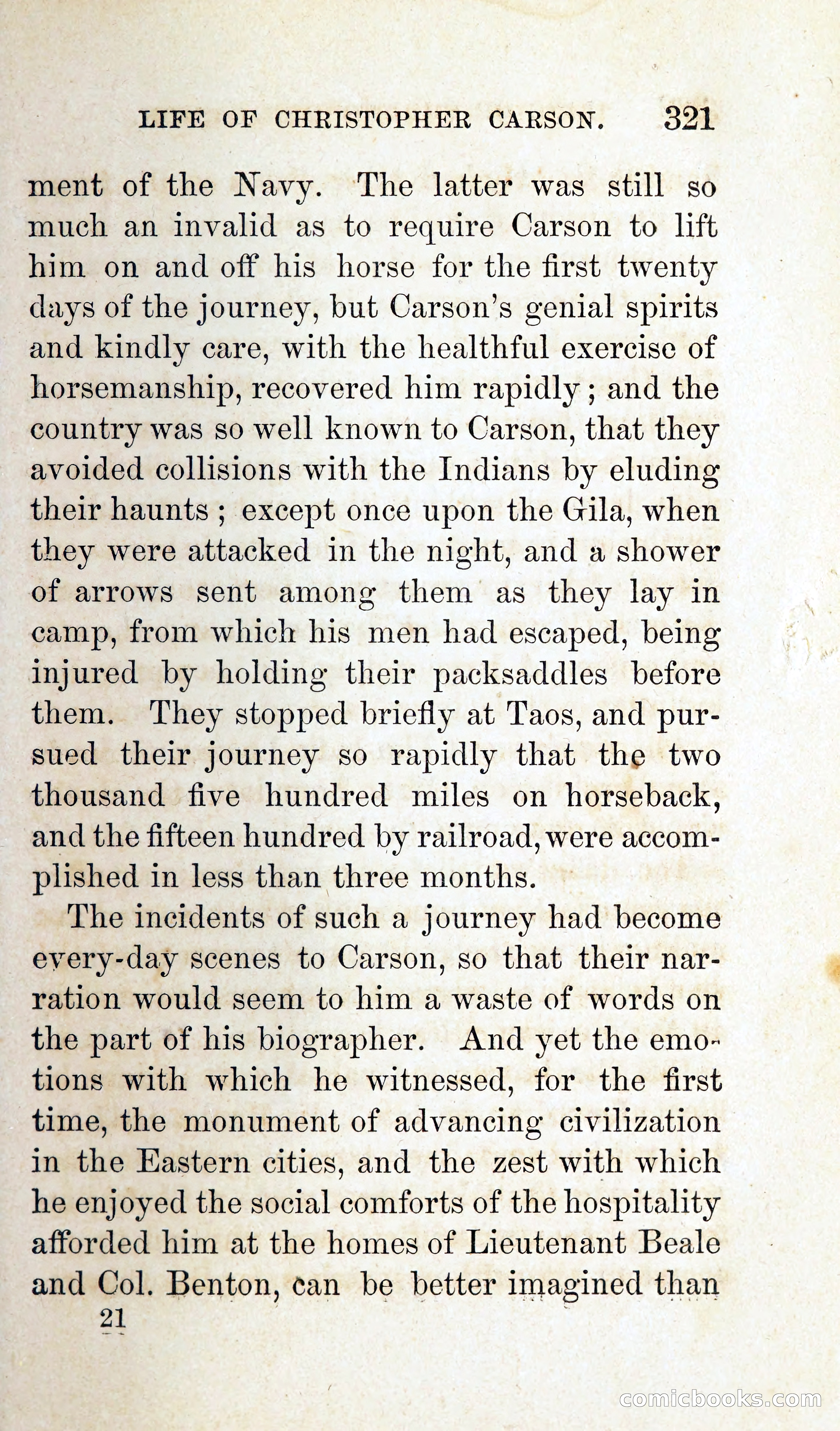 Kit Carson: The Life and Adventures of Christopher Carson — page 342 of 392