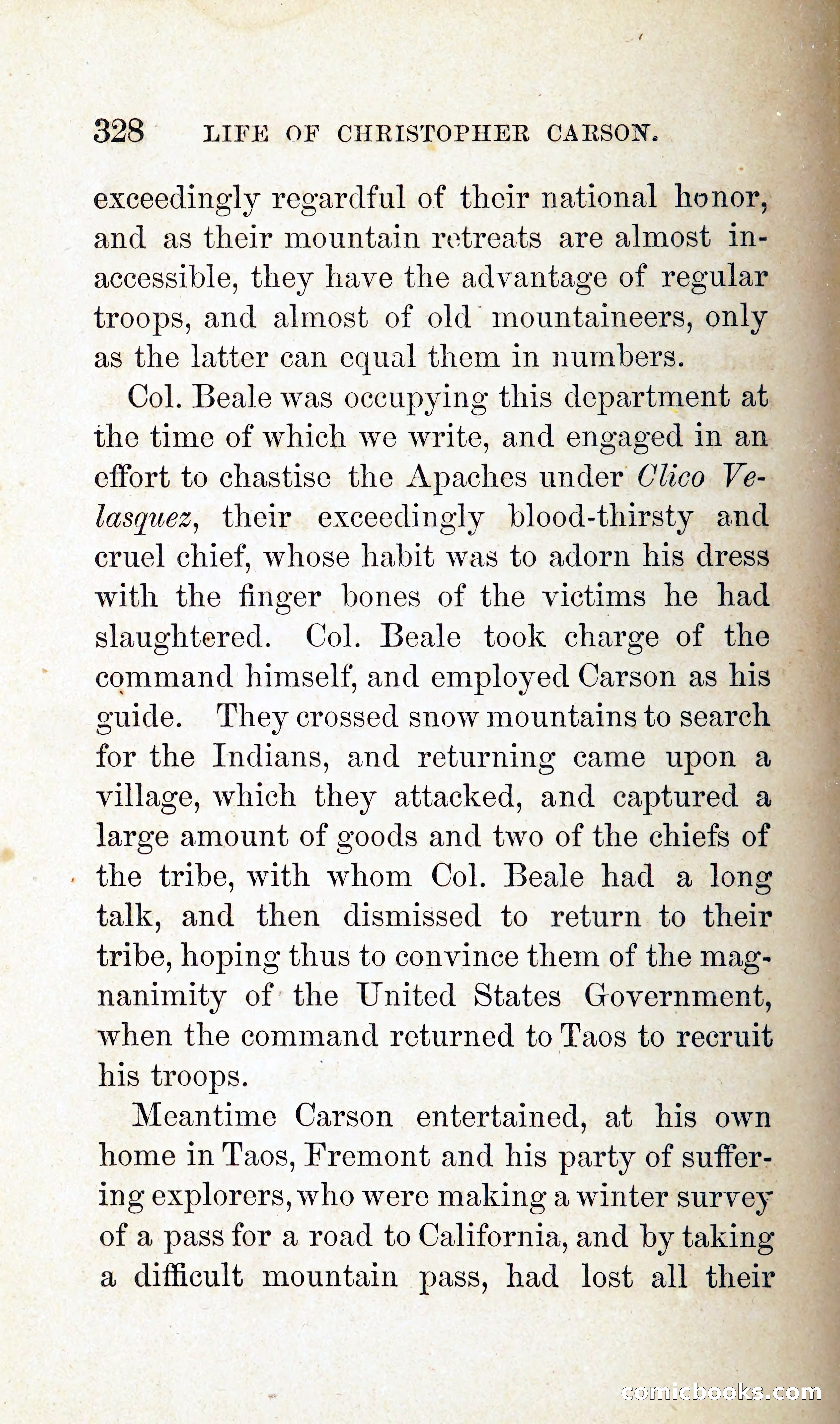 Kit Carson: The Life and Adventures of Christopher Carson — page 349 of 392