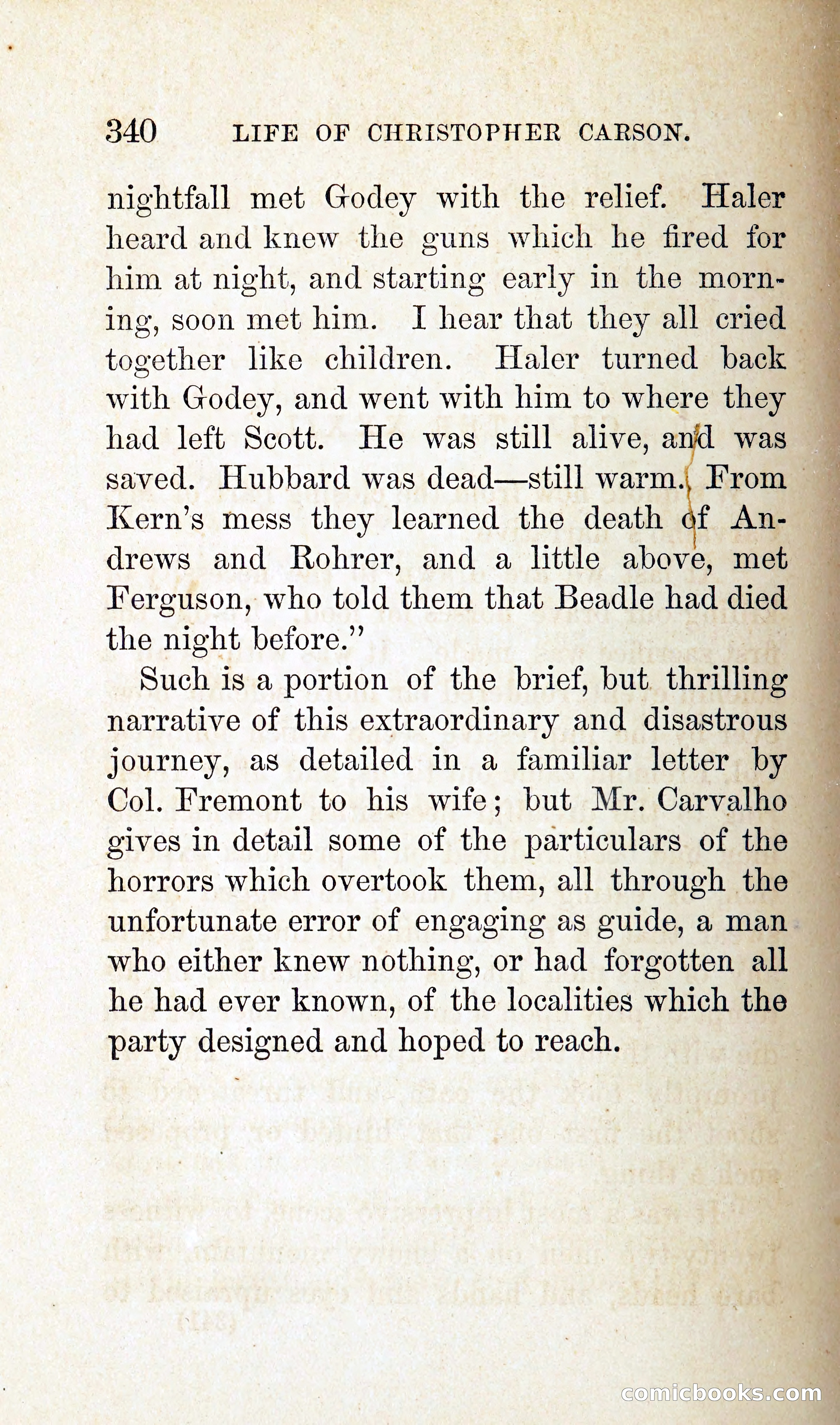 Kit Carson: The Life and Adventures of Christopher Carson — page 361 of 392