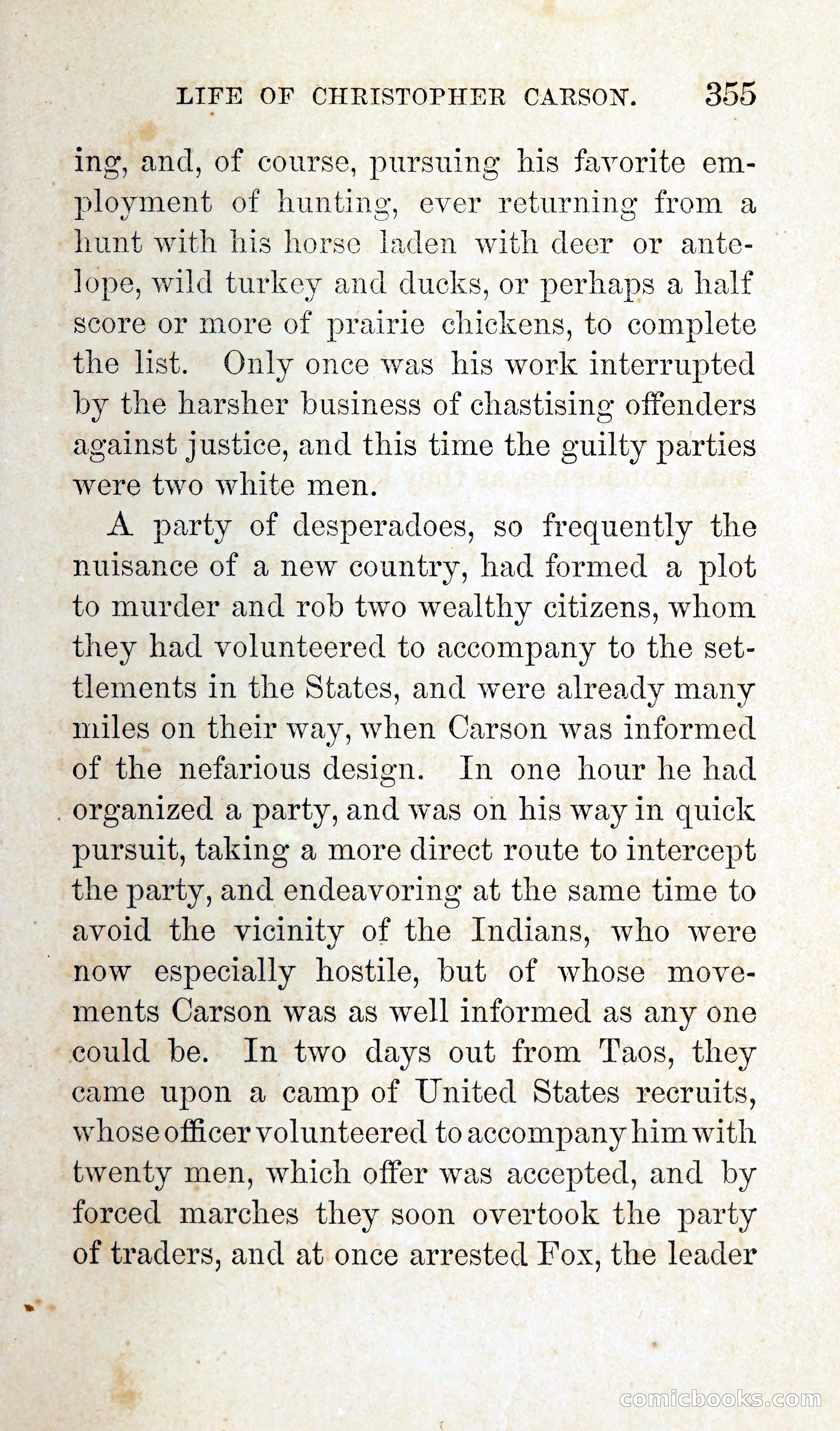 Kit Carson: The Life and Adventures of Christopher Carson — page 376 of 392
