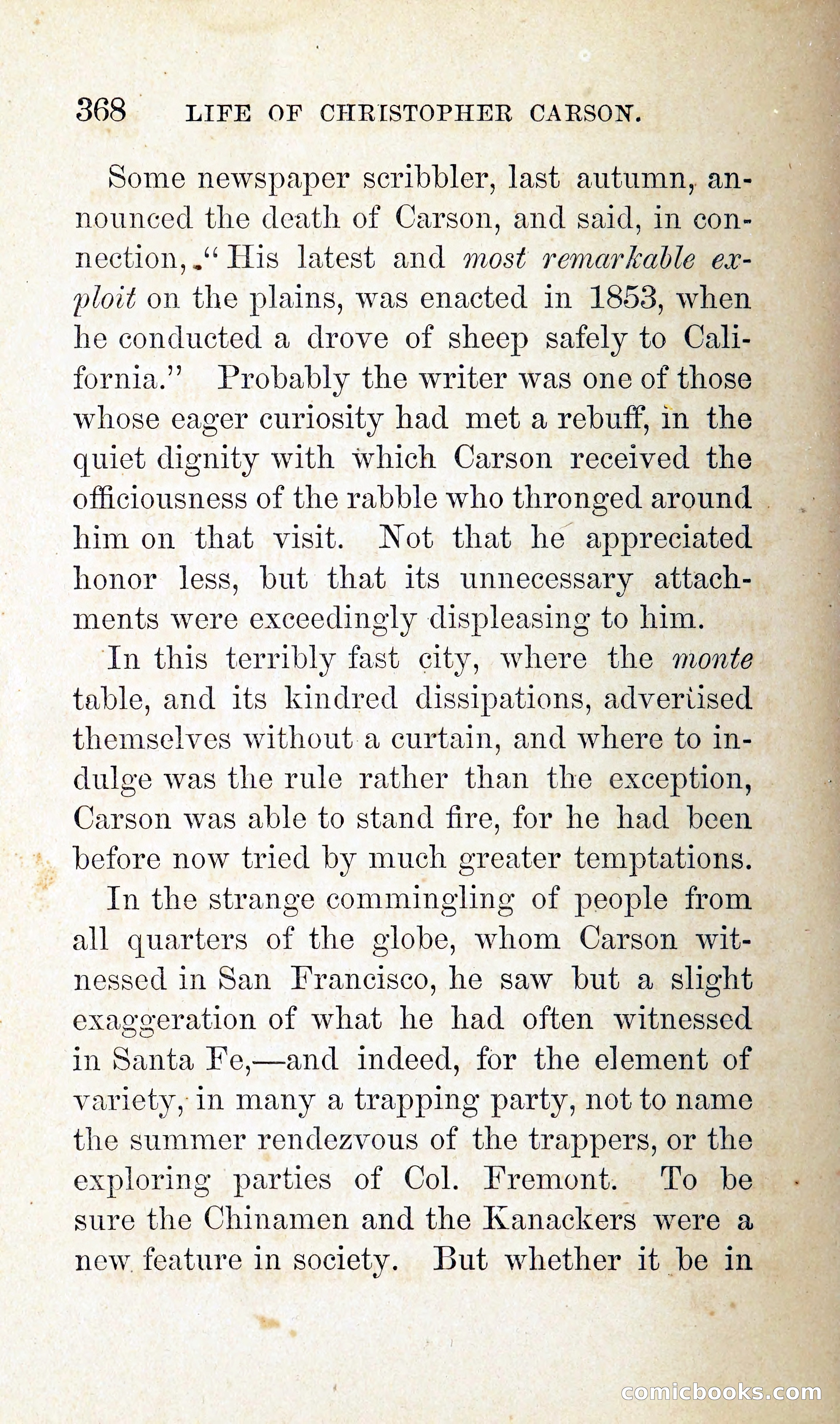 Kit Carson: The Life and Adventures of Christopher Carson — page 389 of 392