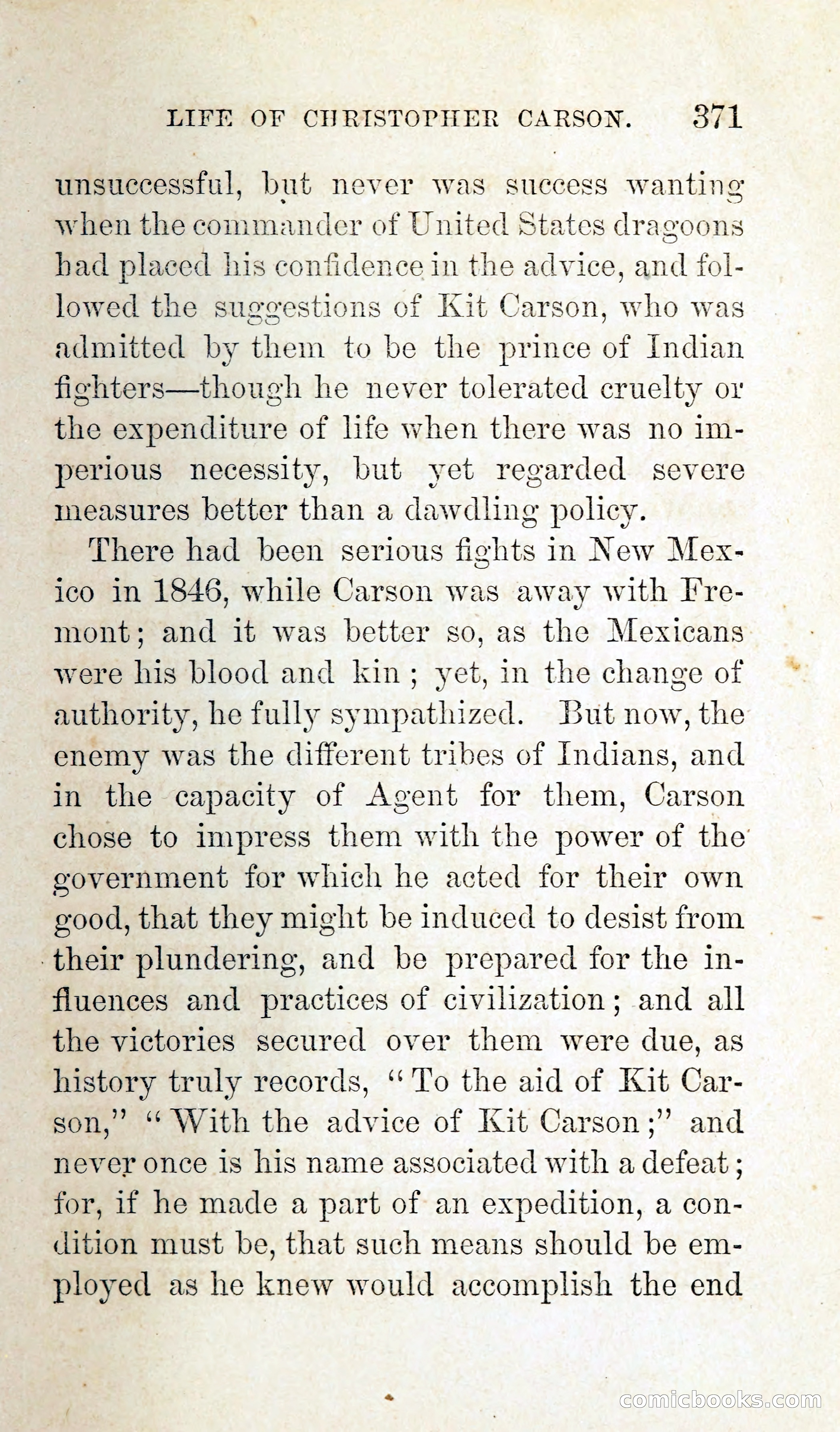 Kit Carson: The Life and Adventures of Christopher Carson — page 392 of 392