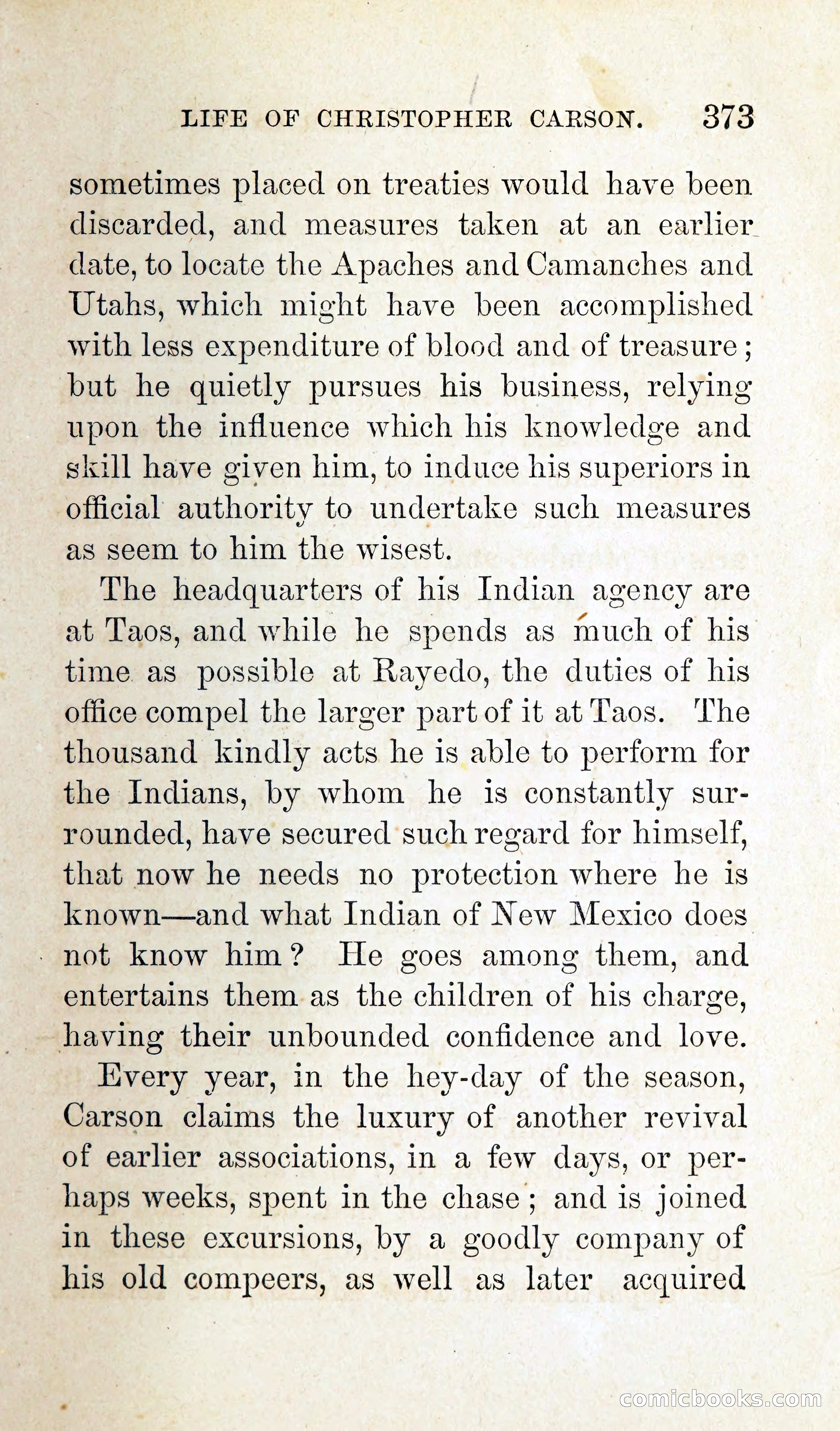 Kit Carson: The Life and Adventures of Christopher Carson — page 394 of 392