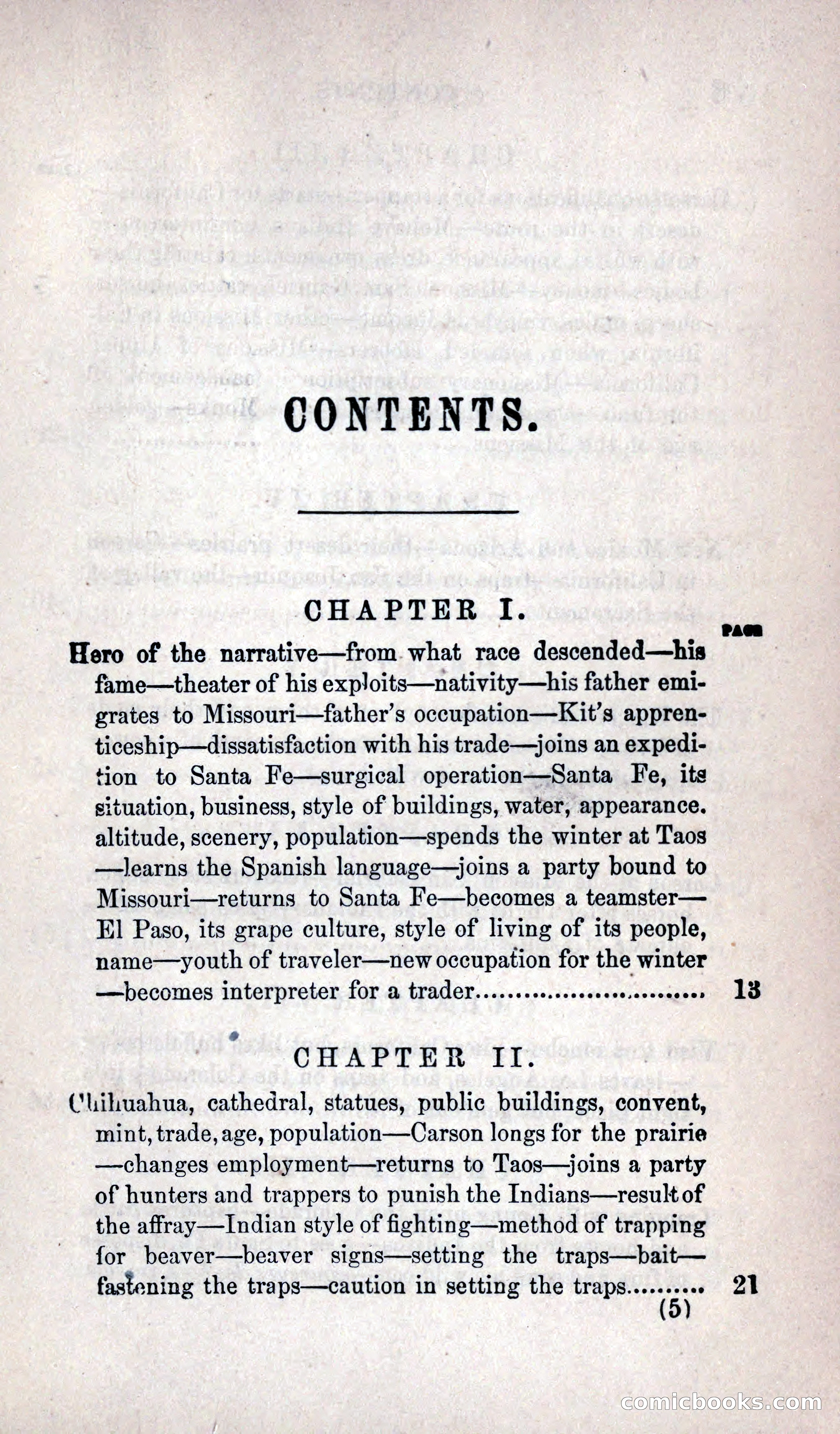 Life of Kit Carson the Great Western Hunter and Guide — page 13 of 400