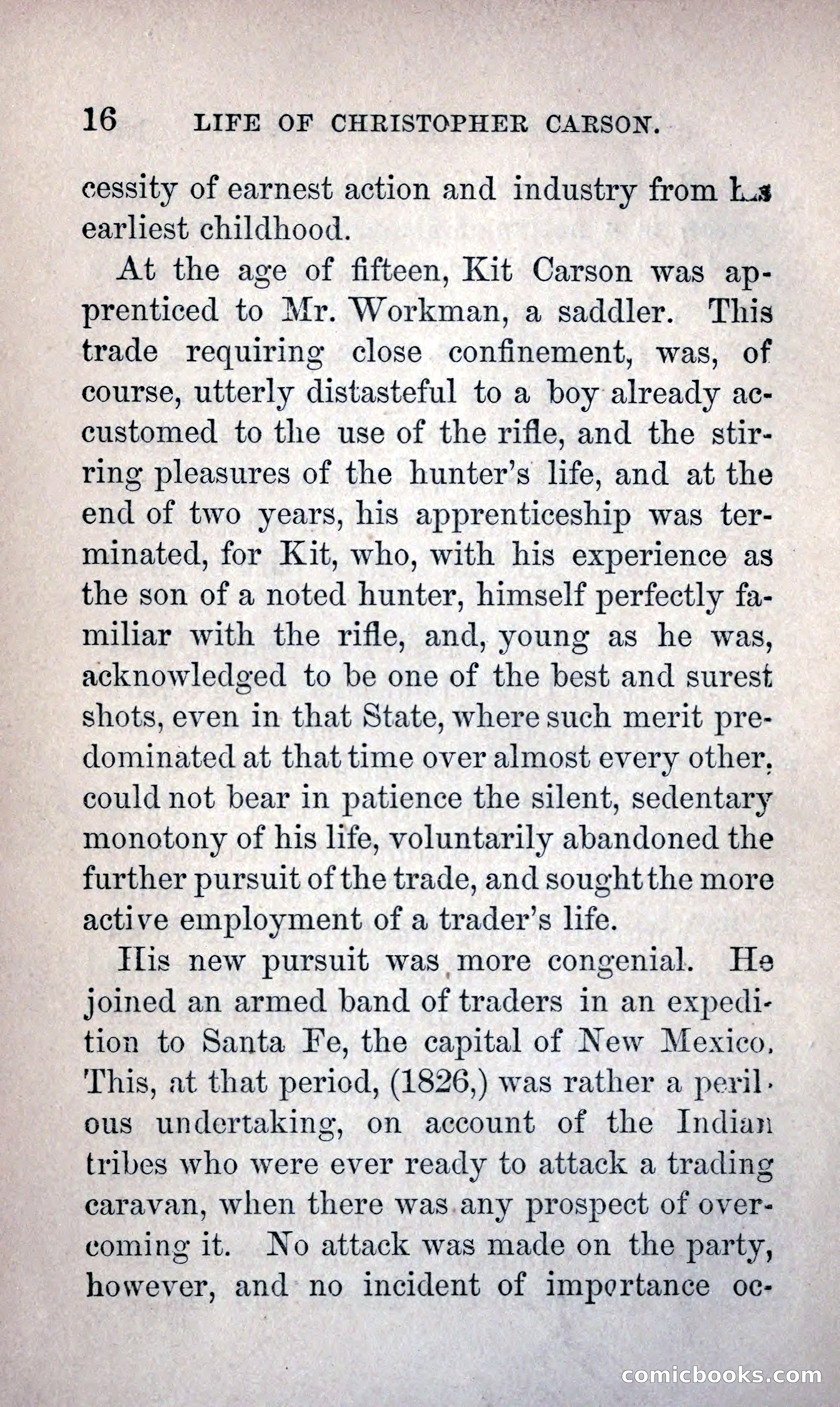 Life of Kit Carson the Great Western Hunter and Guide — page 24 of 400