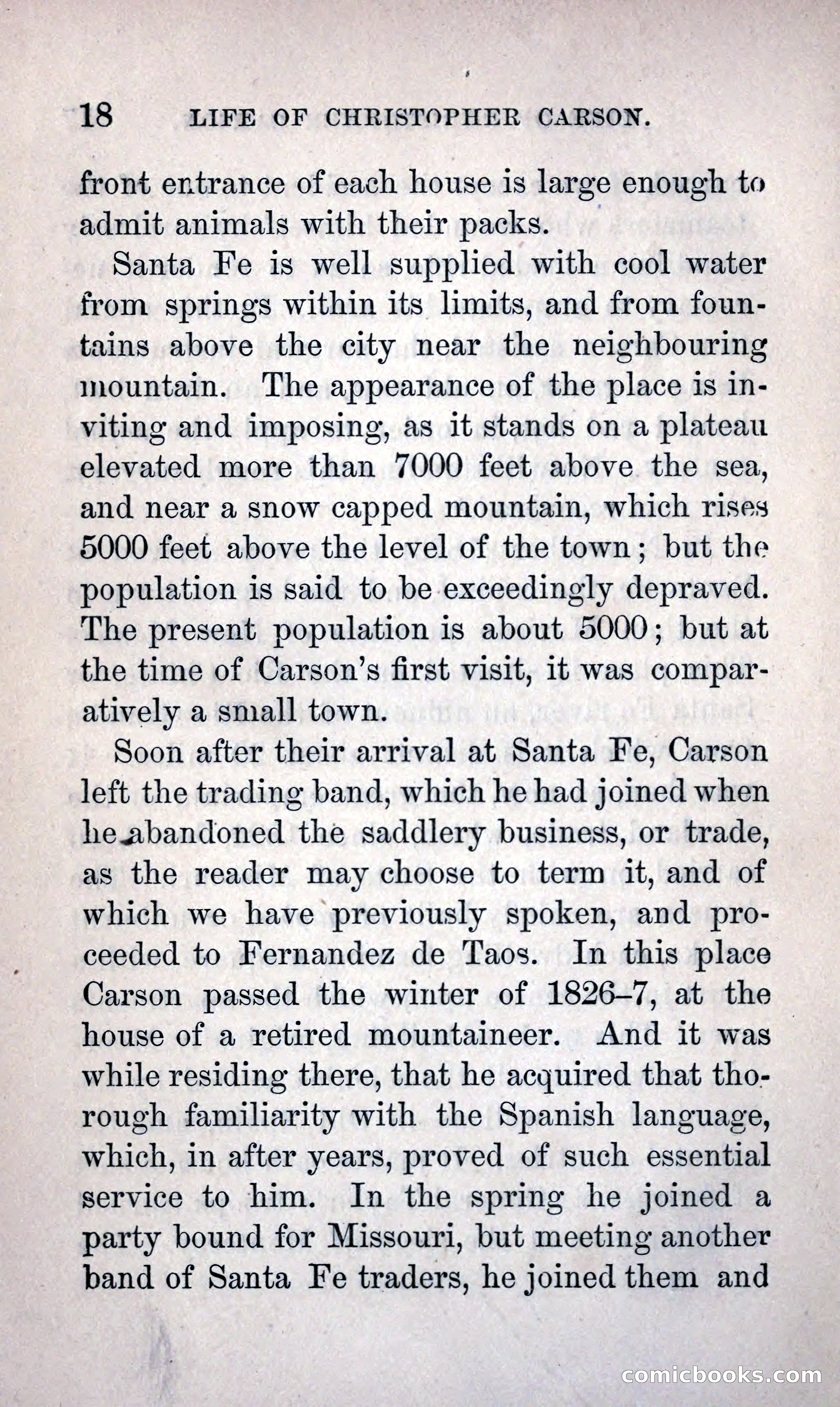 Life of Kit Carson the Great Western Hunter and Guide — page 26 of 400