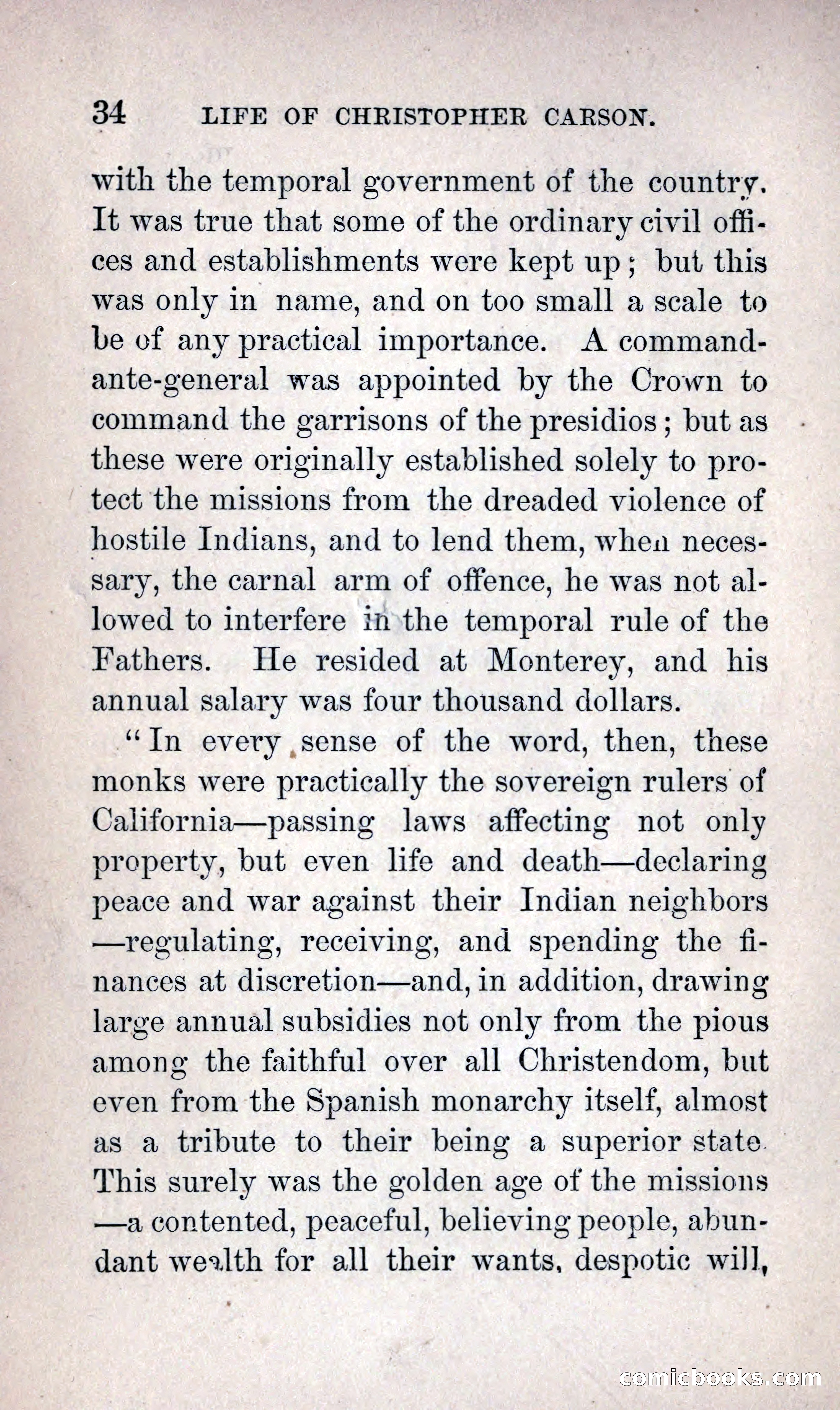 Life of Kit Carson the Great Western Hunter and Guide — page 42 of 400