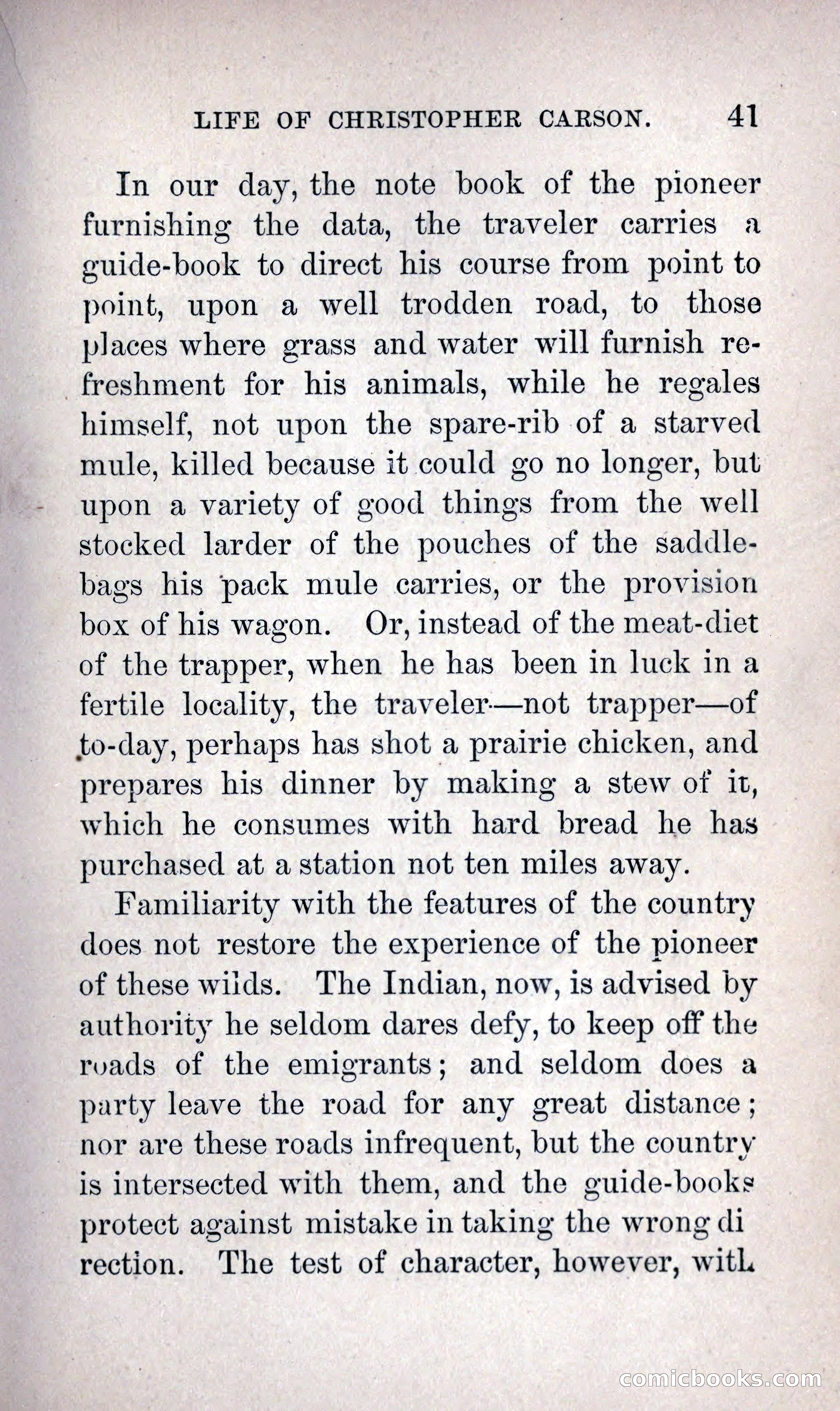 Life of Kit Carson the Great Western Hunter and Guide — page 49 of 400