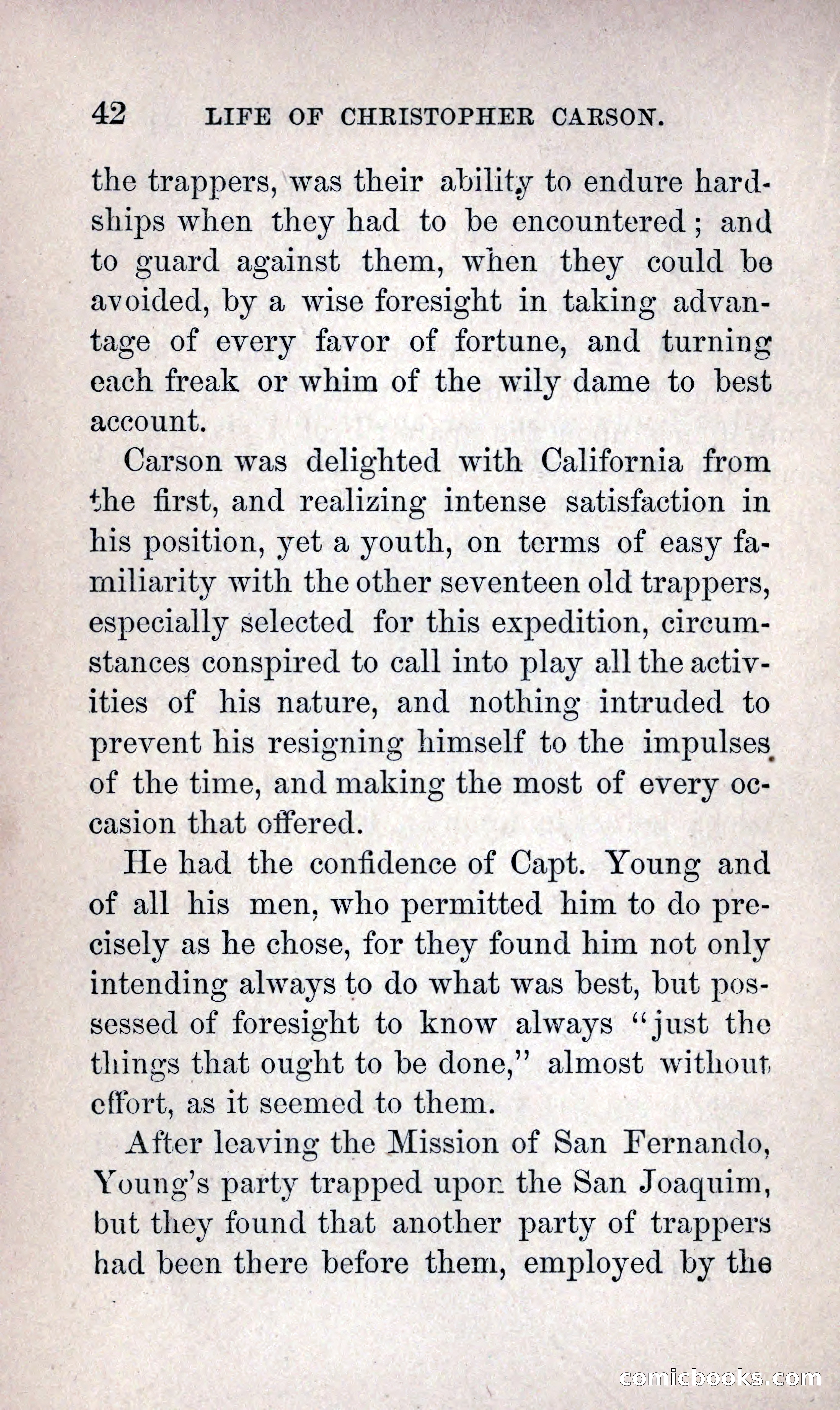 Life of Kit Carson the Great Western Hunter and Guide — page 50 of 400