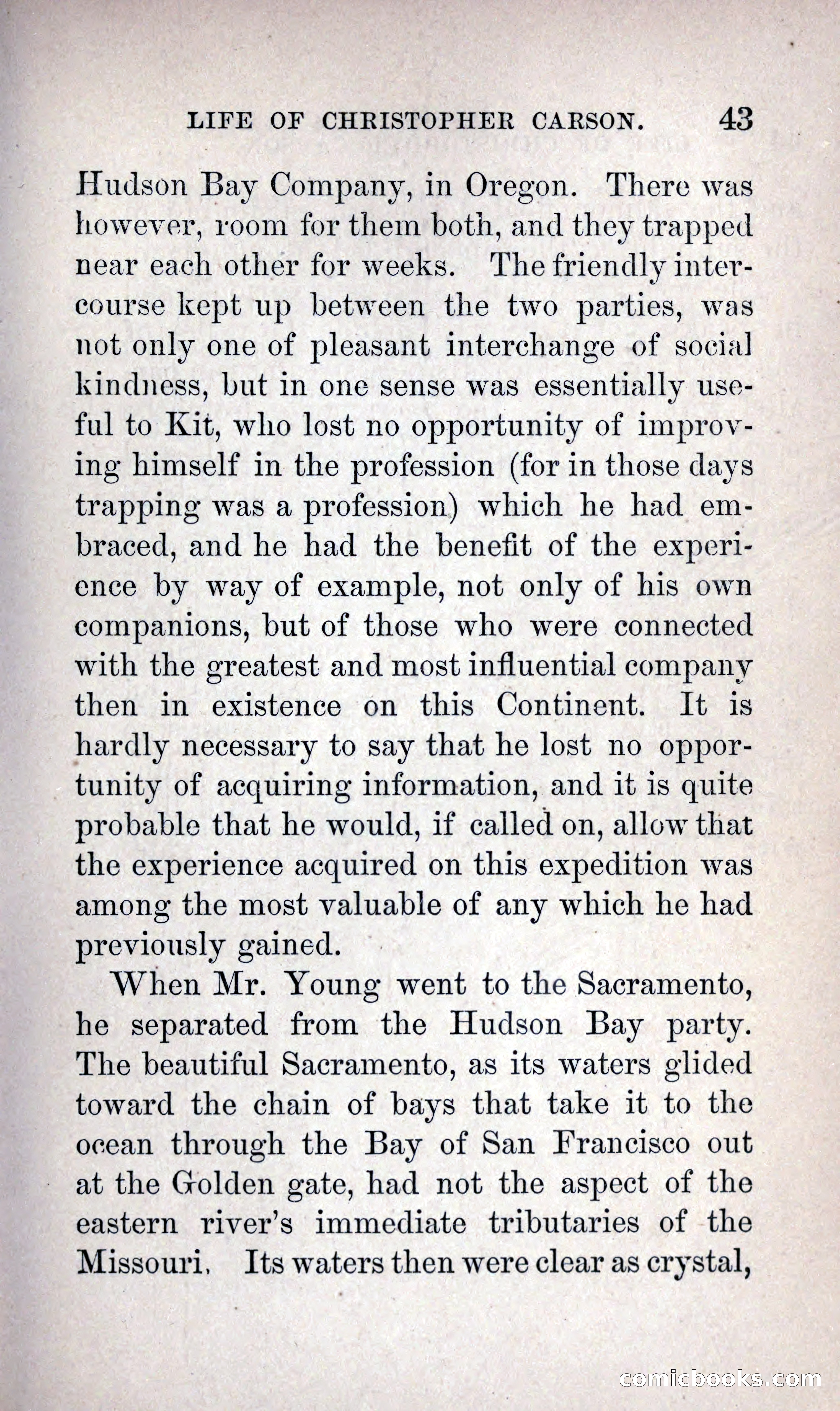 Life of Kit Carson the Great Western Hunter and Guide — page 51 of 400