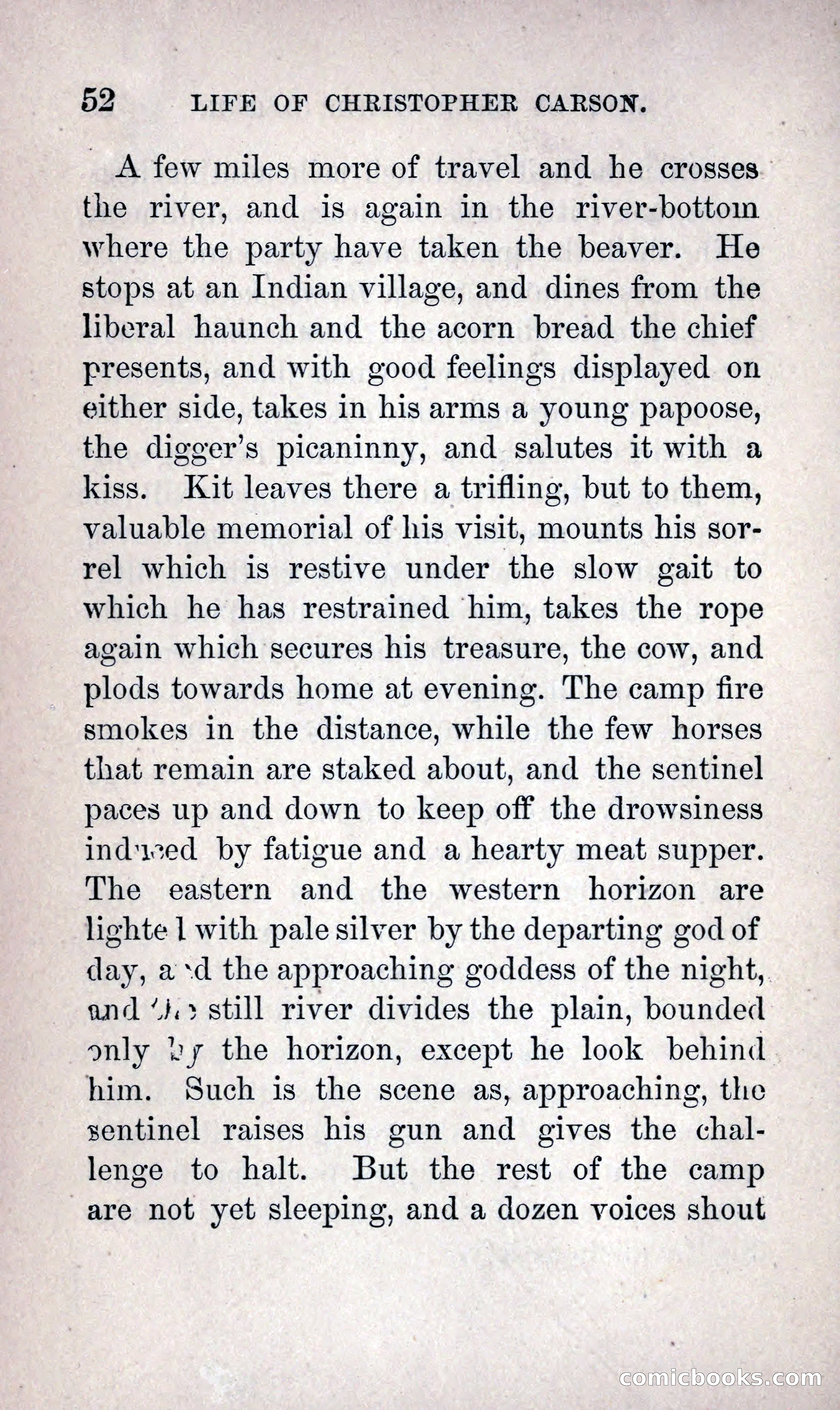 Life of Kit Carson the Great Western Hunter and Guide — page 60 of 400