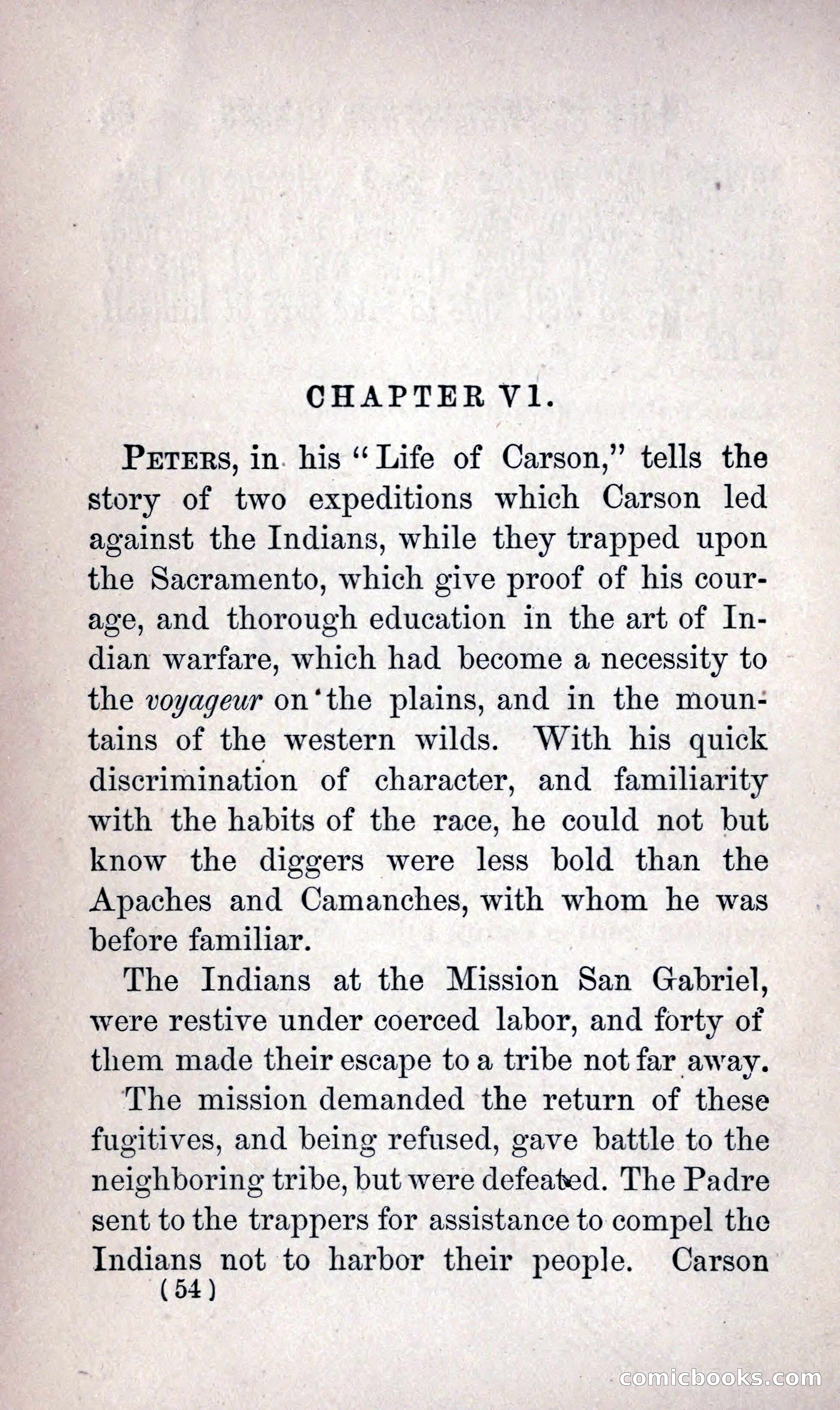 Life of Kit Carson the Great Western Hunter and Guide — page 62 of 400