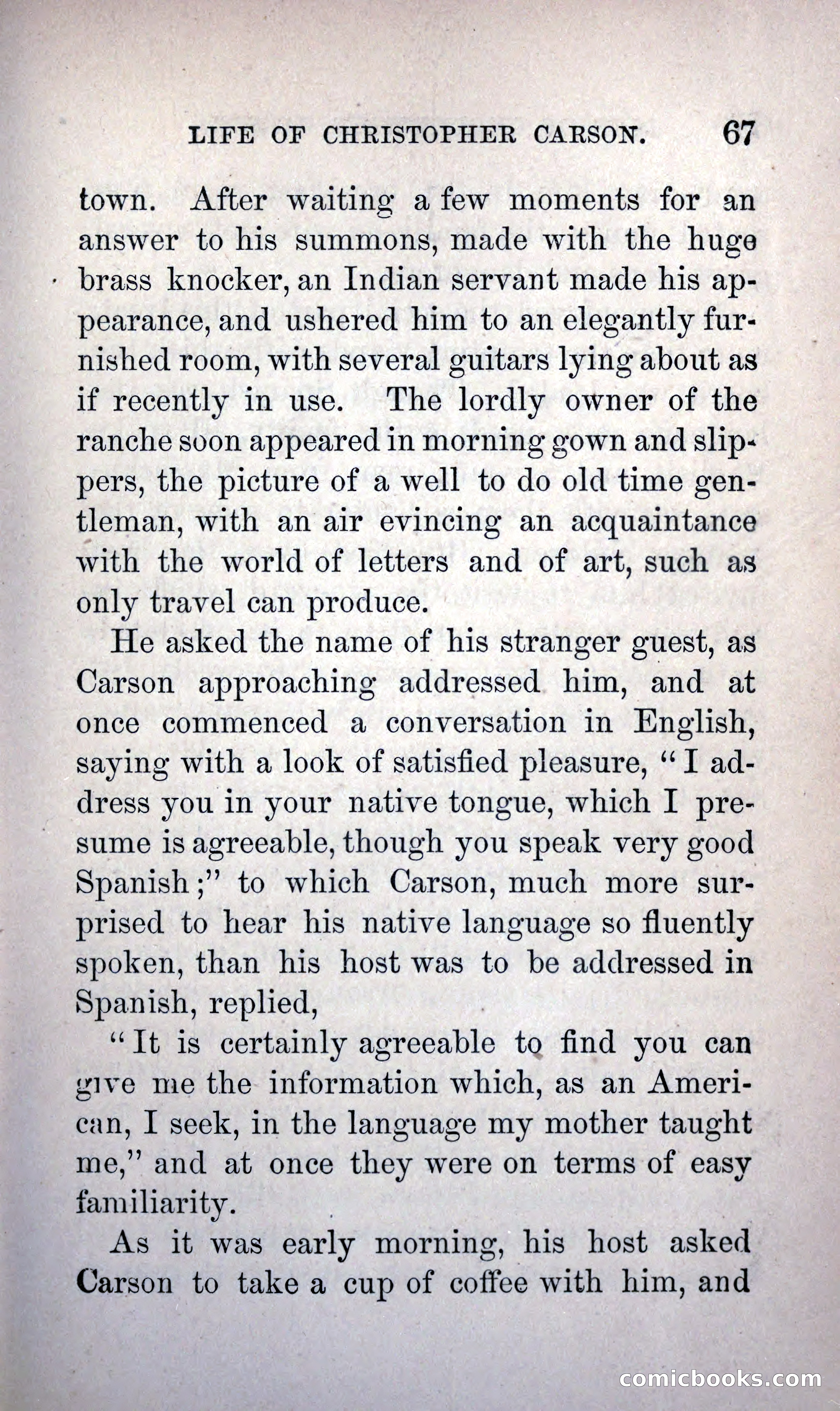 Life of Kit Carson the Great Western Hunter and Guide — page 75 of 400