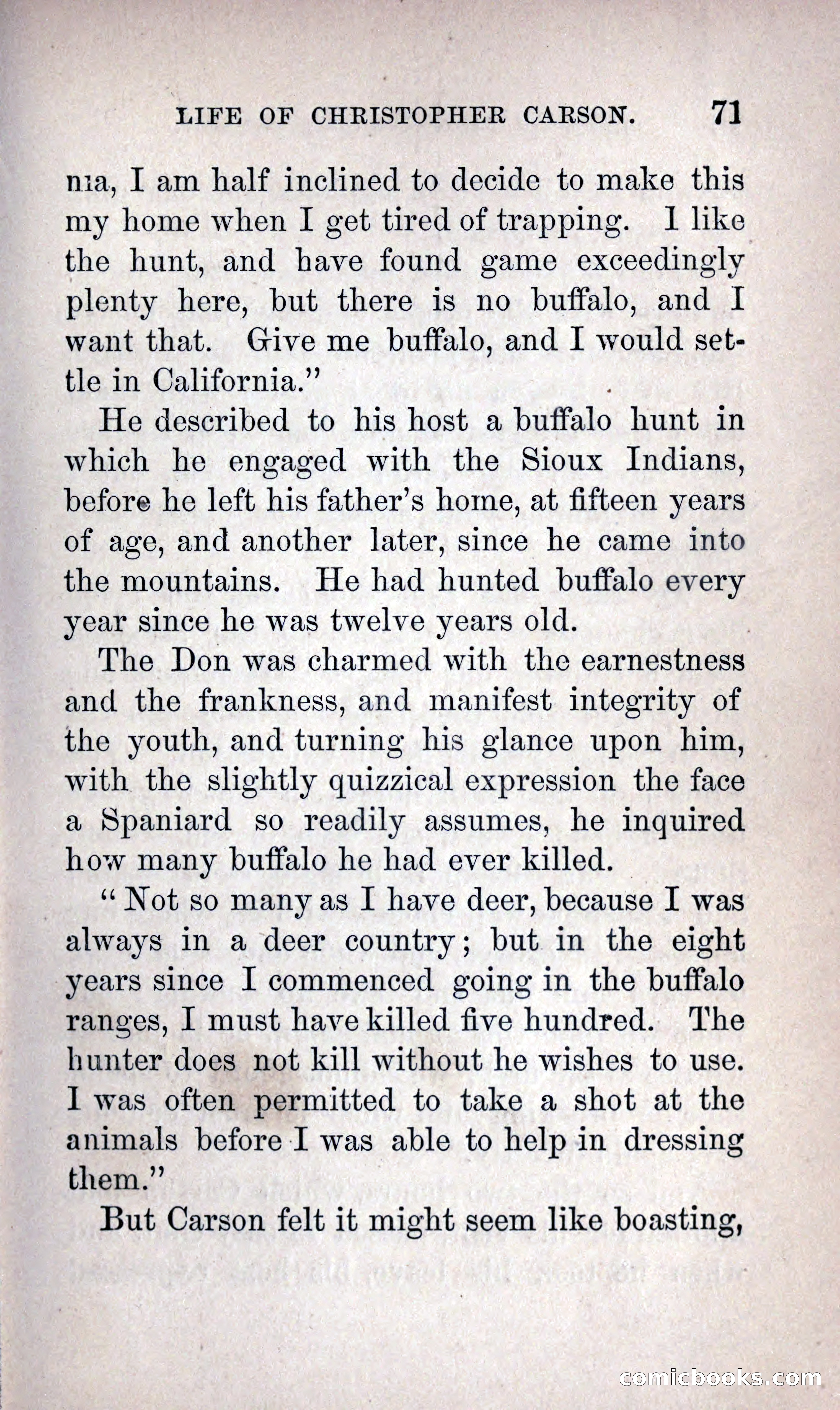 Life of Kit Carson the Great Western Hunter and Guide — page 79 of 400