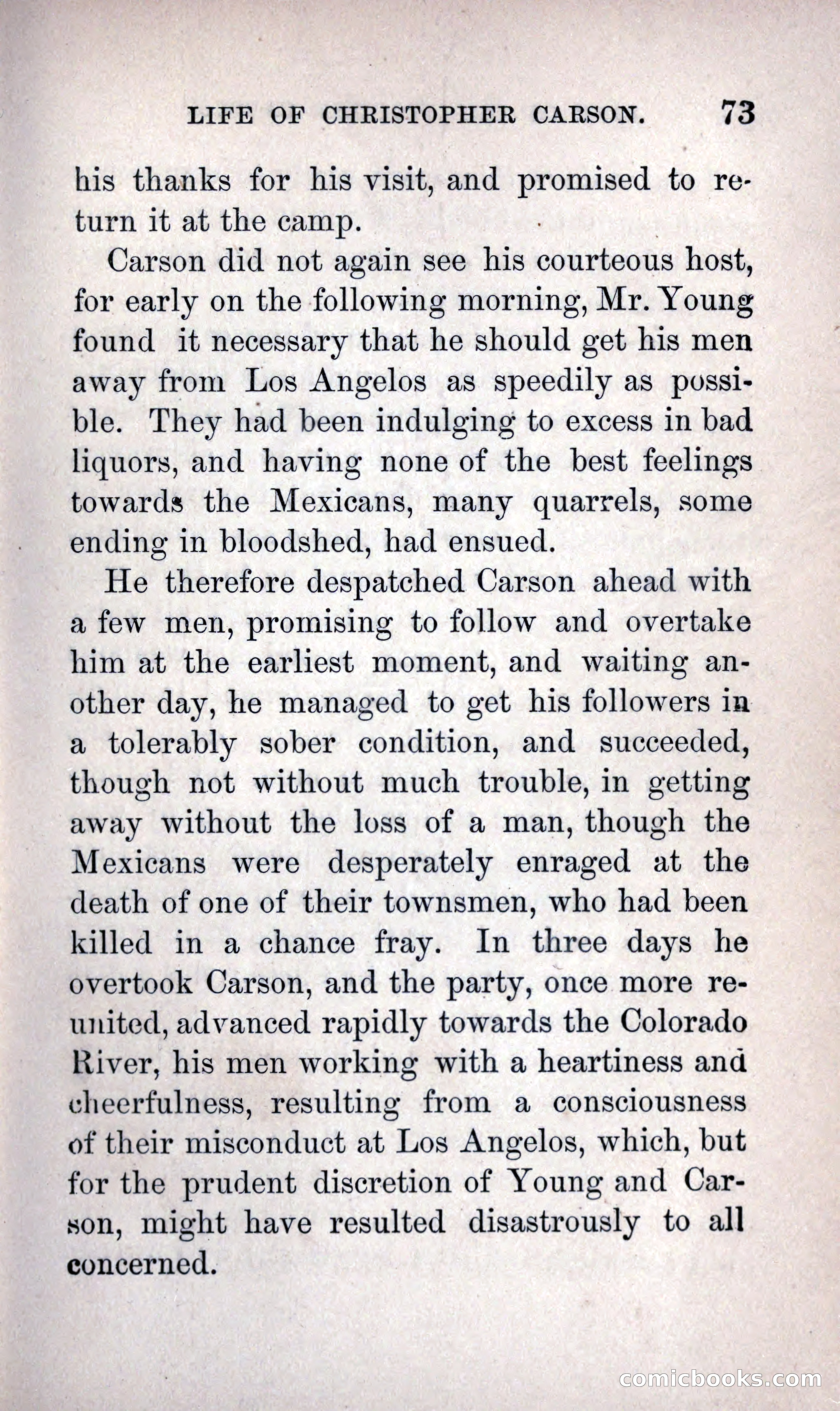 Life of Kit Carson the Great Western Hunter and Guide — page 81 of 400