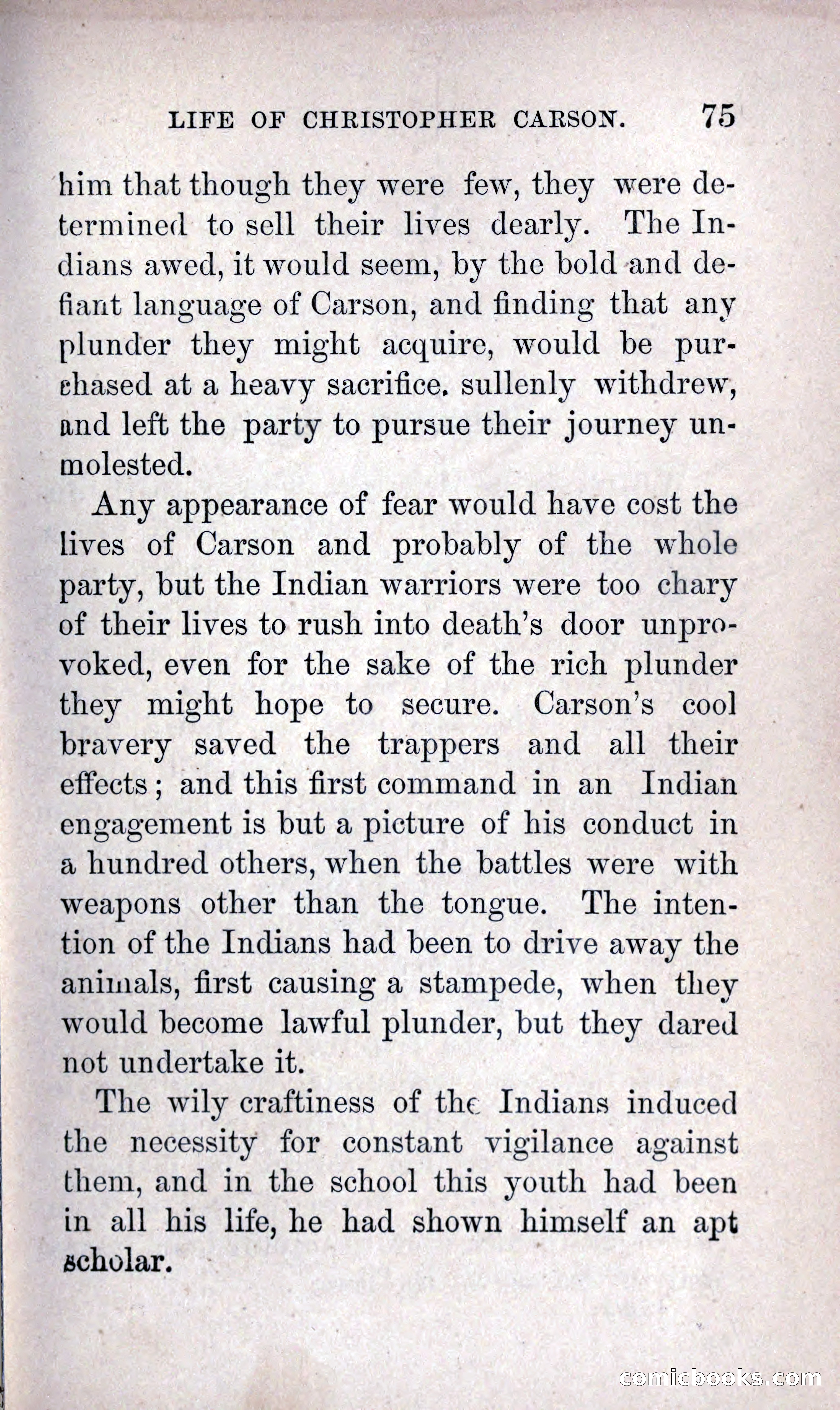 Life of Kit Carson the Great Western Hunter and Guide — page 85 of 400
