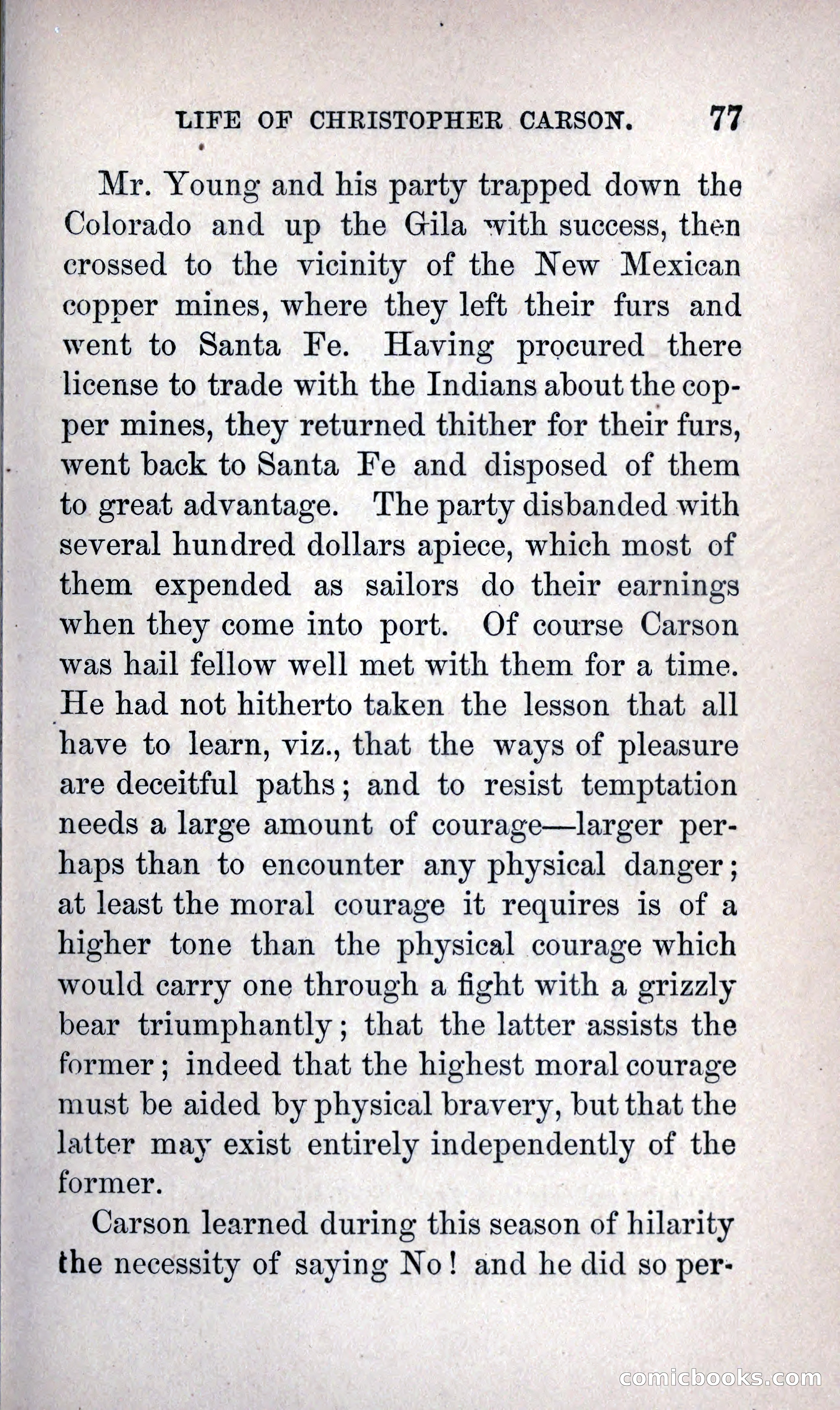 Life of Kit Carson the Great Western Hunter and Guide — page 87 of 400