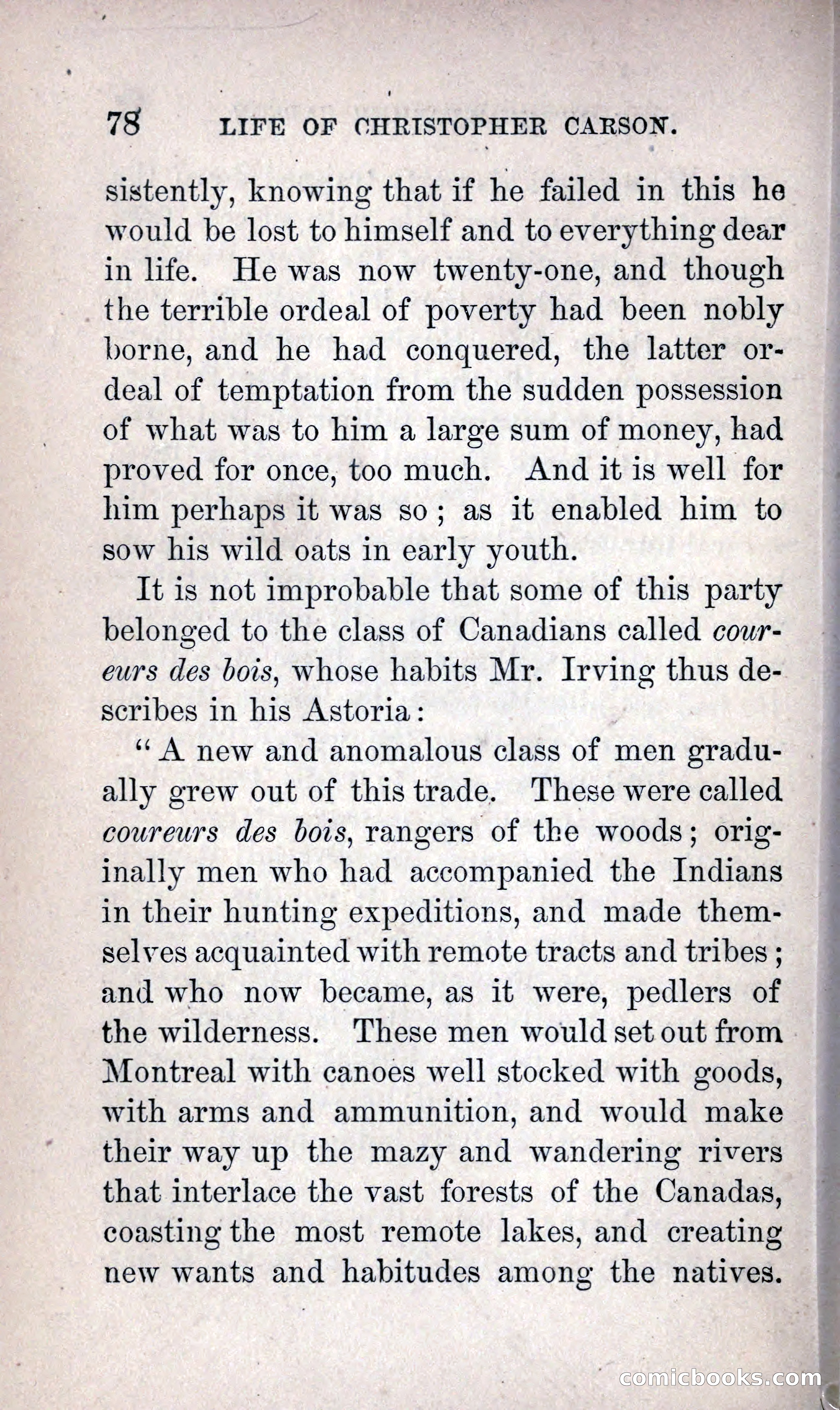 Life of Kit Carson the Great Western Hunter and Guide — page 88 of 400