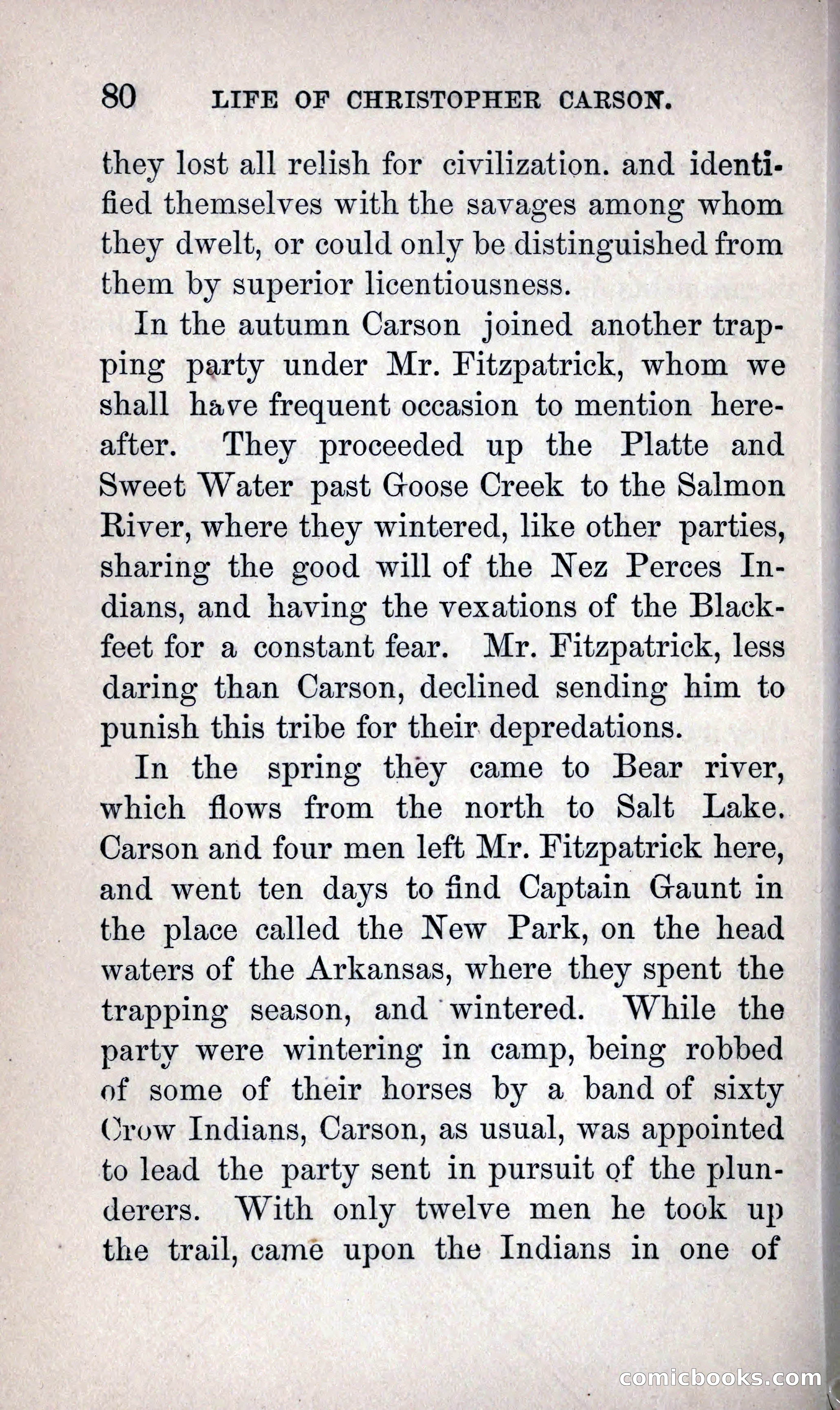 Life of Kit Carson the Great Western Hunter and Guide — page 90 of 400