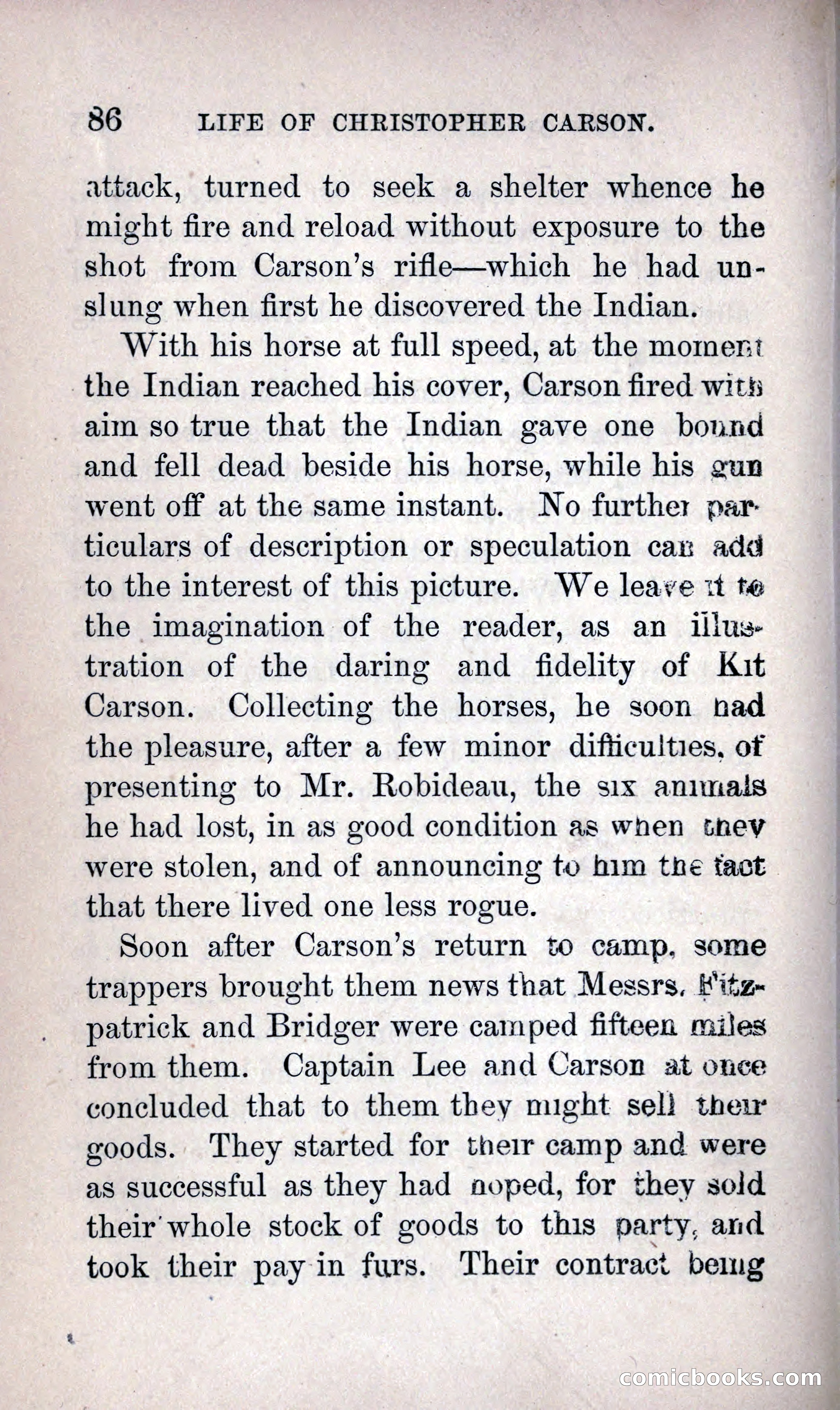 Life of Kit Carson the Great Western Hunter and Guide — page 96 of 400