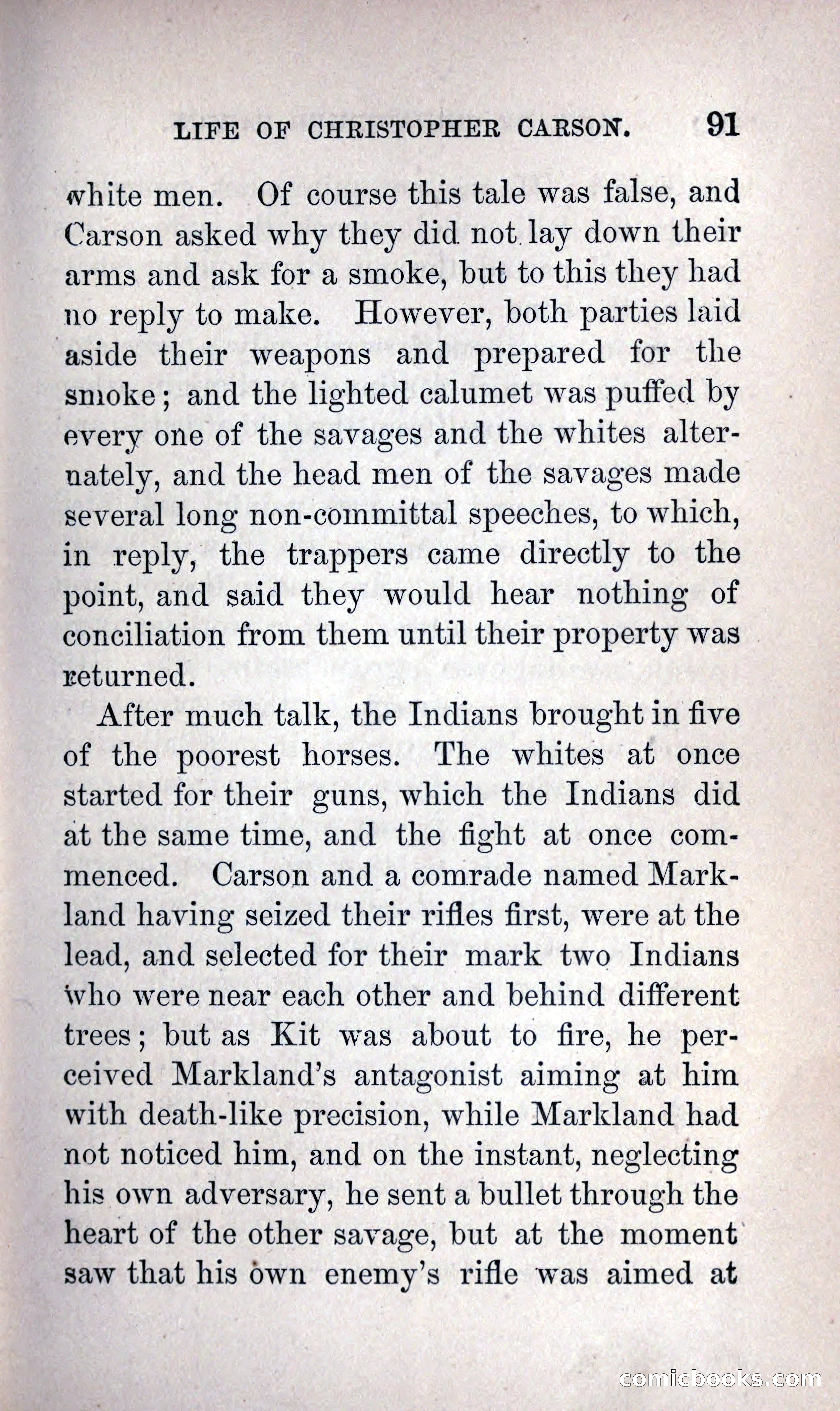 Life of Kit Carson the Great Western Hunter and Guide — page 103 of 400