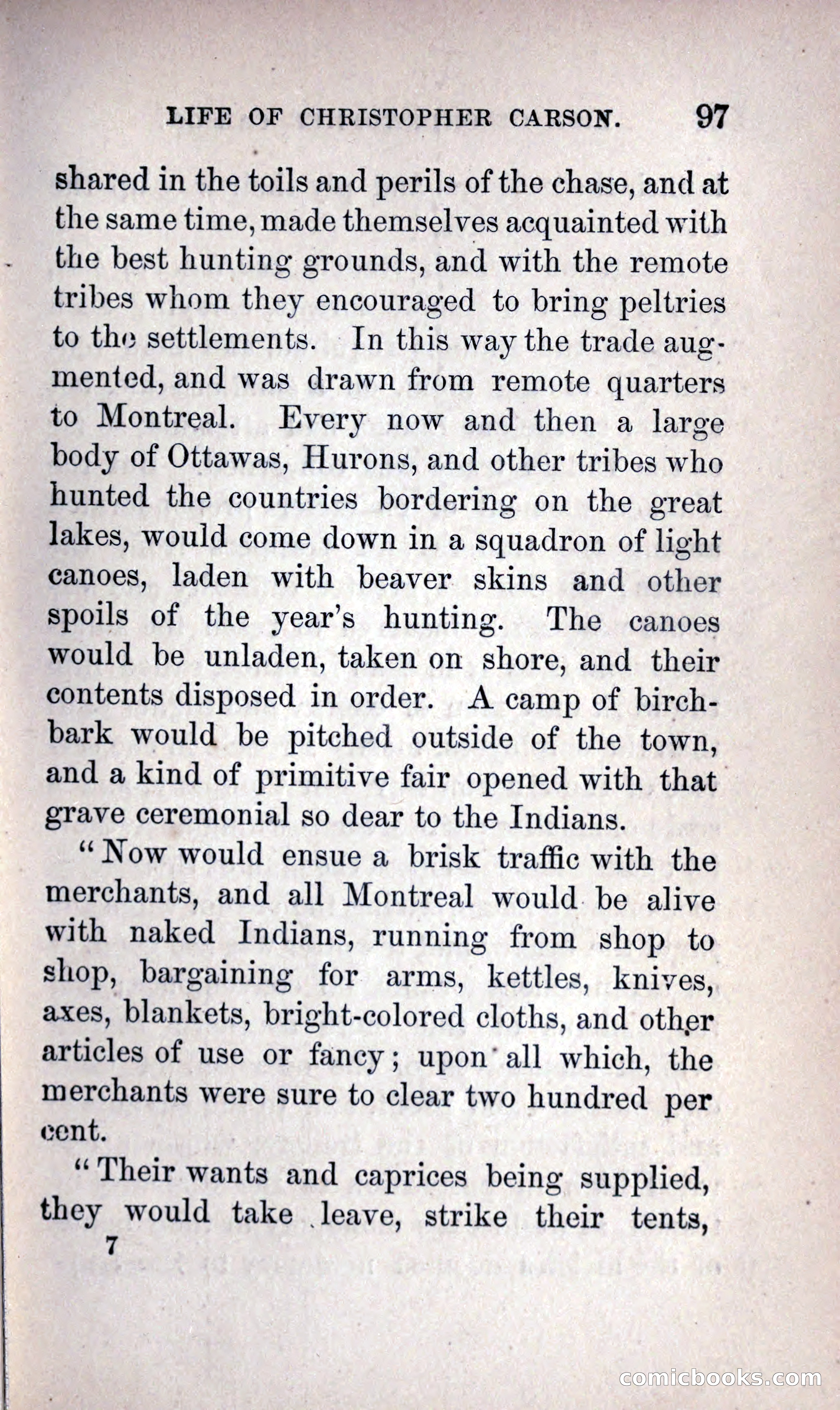 Life of Kit Carson the Great Western Hunter and Guide — page 109 of 400