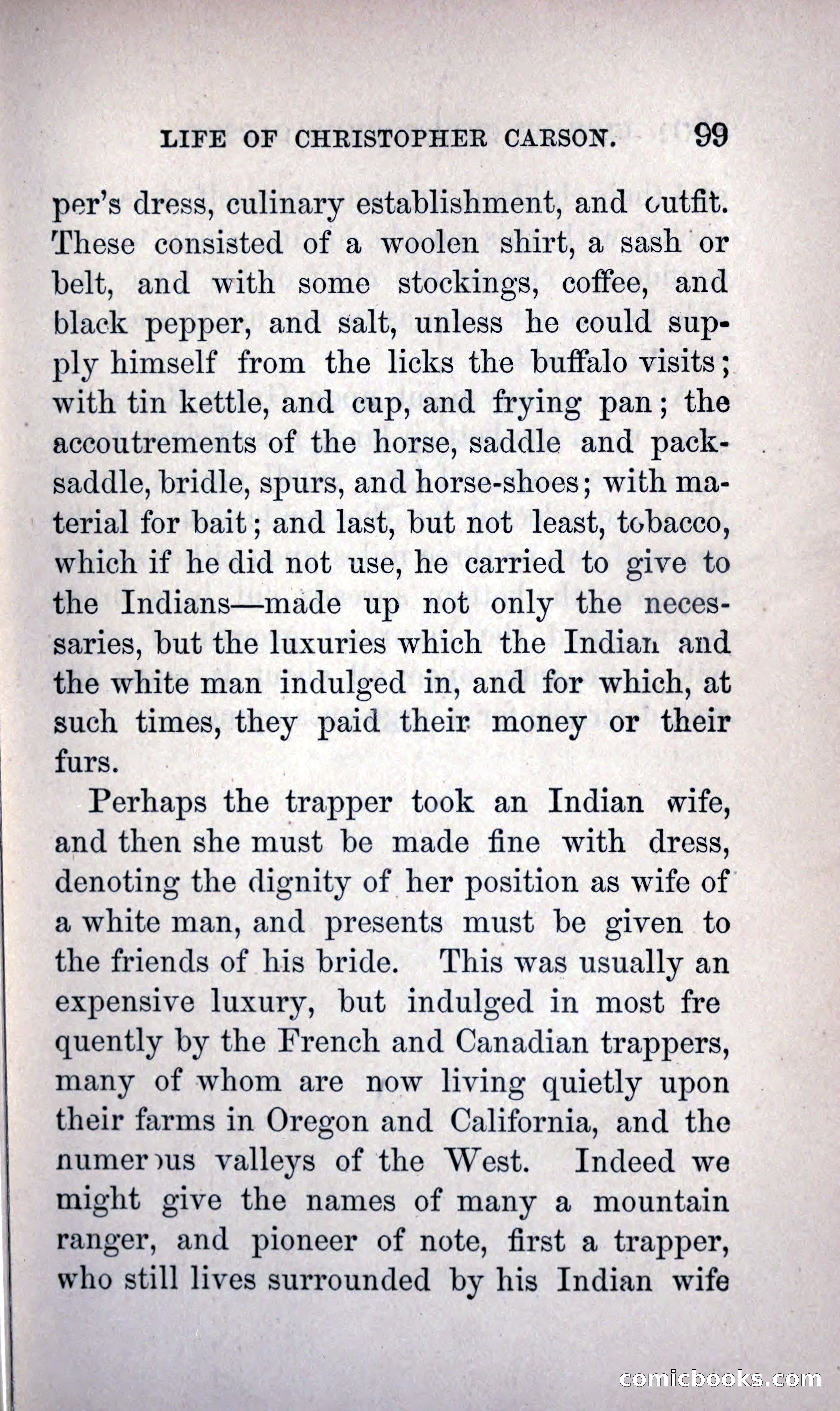 Life of Kit Carson the Great Western Hunter and Guide — page 111 of 400