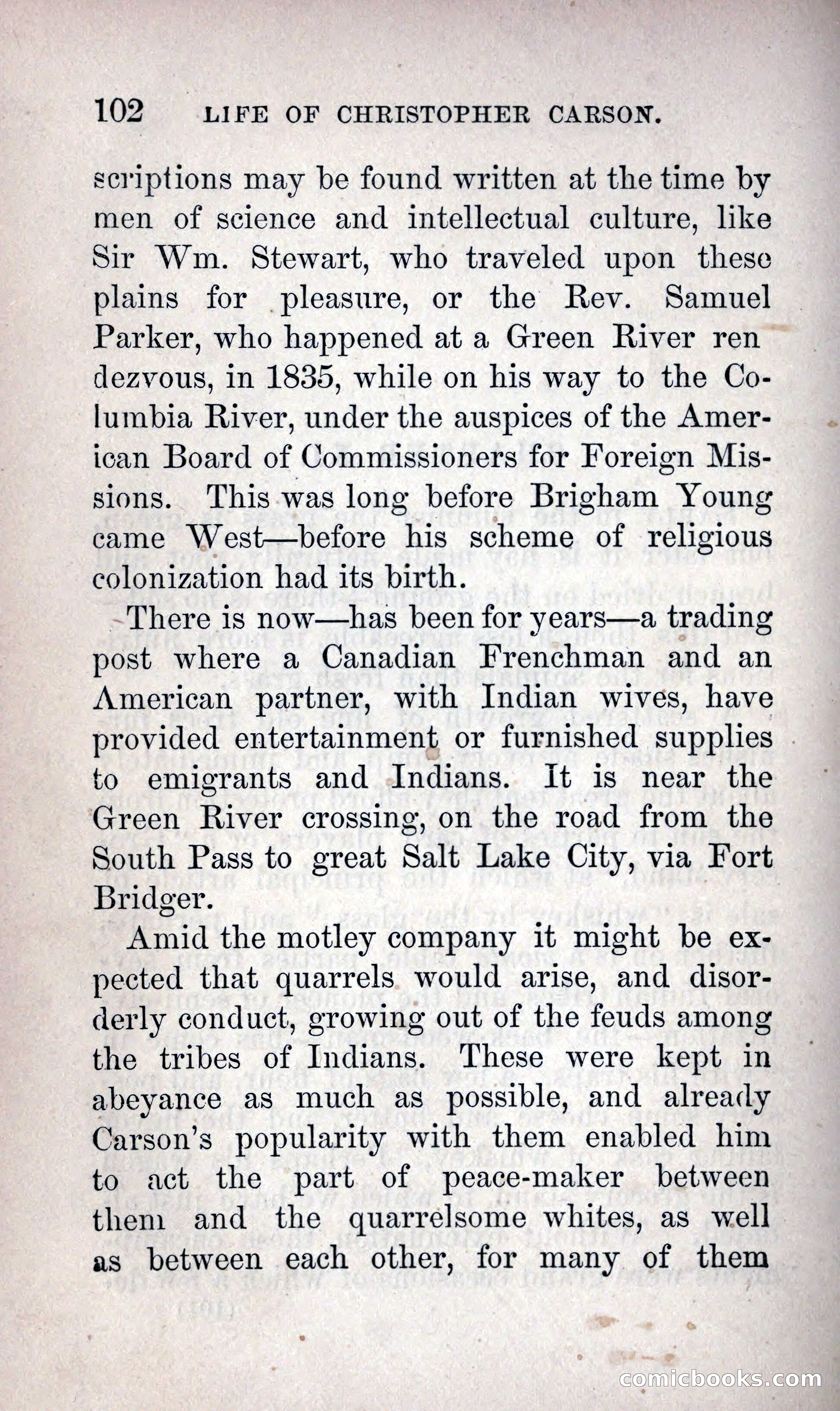 Life of Kit Carson the Great Western Hunter and Guide — page 114 of 400