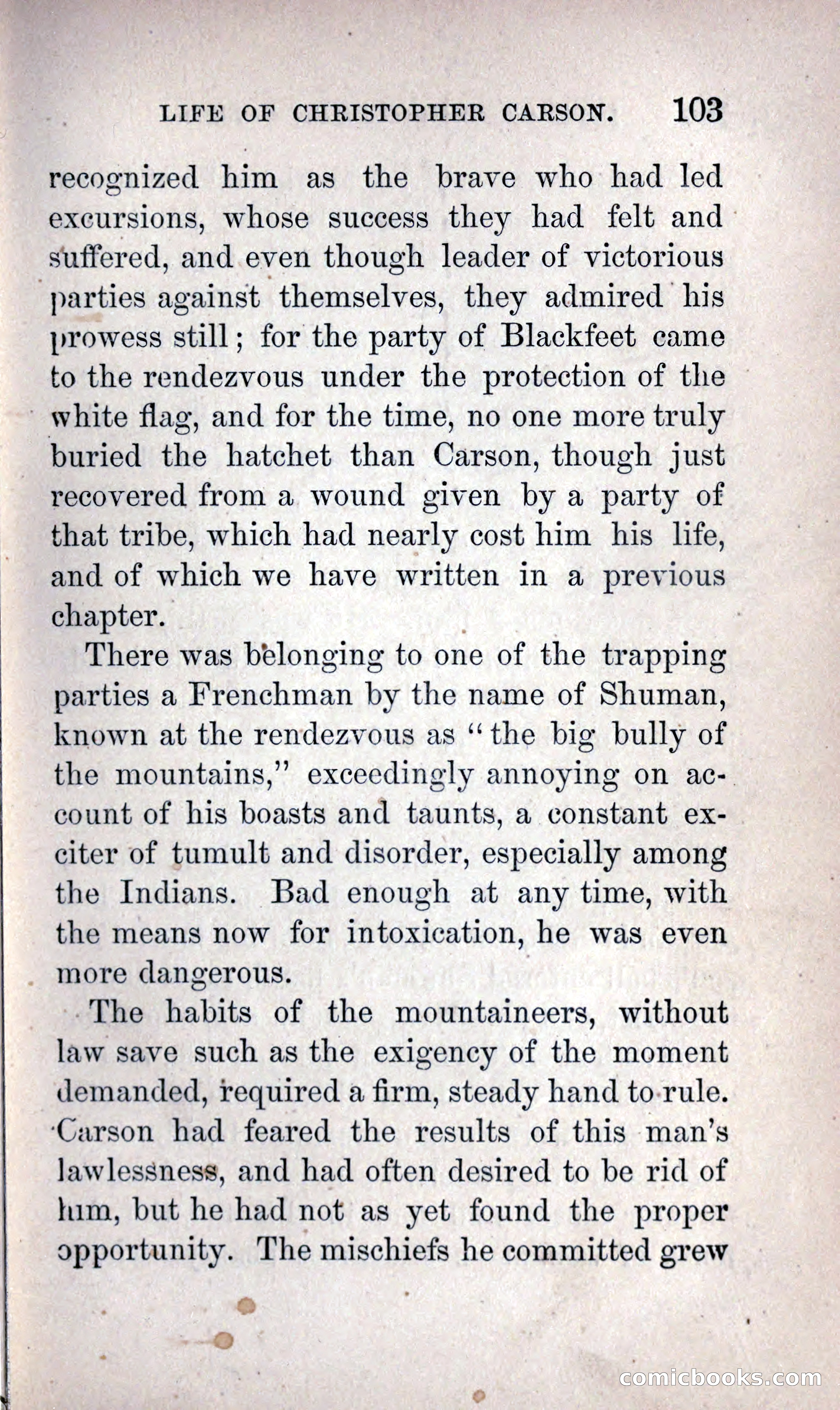 Life of Kit Carson the Great Western Hunter and Guide — page 115 of 400